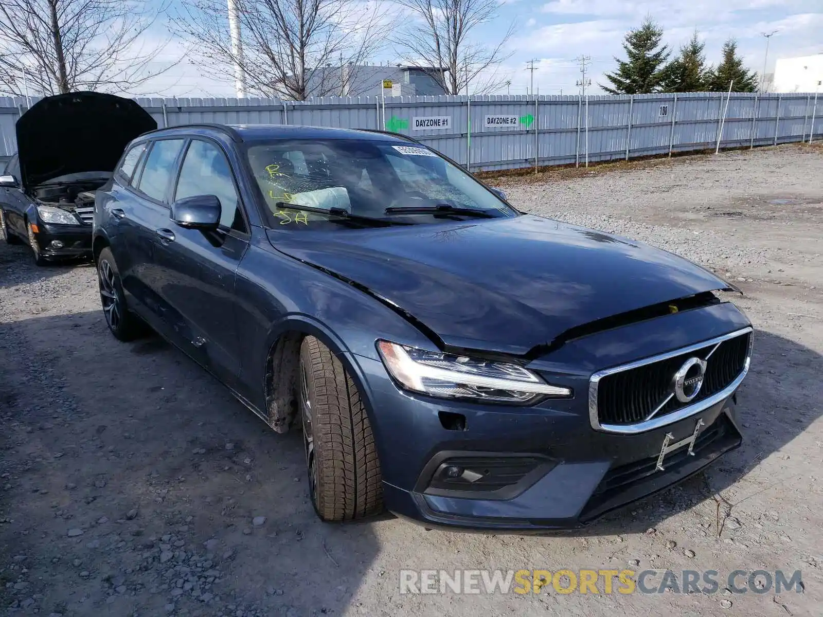 1 Photograph of a damaged car YV1A22SK7L2349023 VOLVO V60 2020