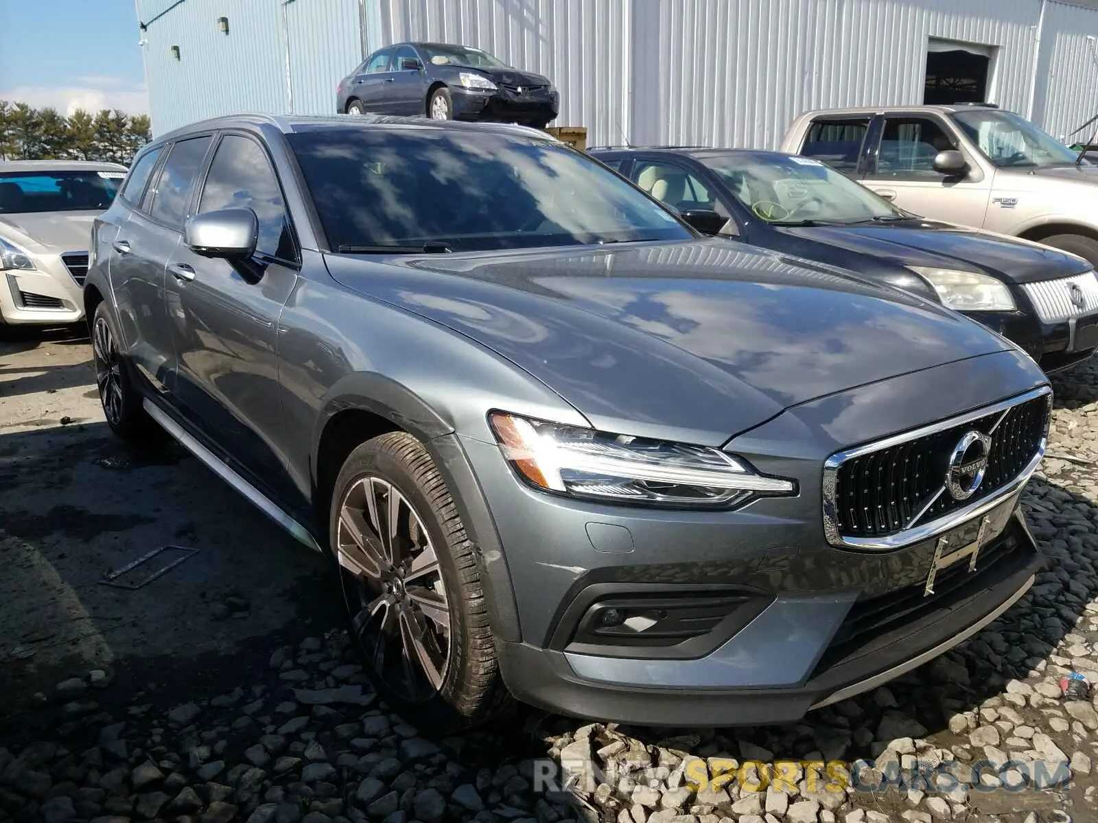 1 Photograph of a damaged car YV4102WK1L1041581 VOLVO V60 2020
