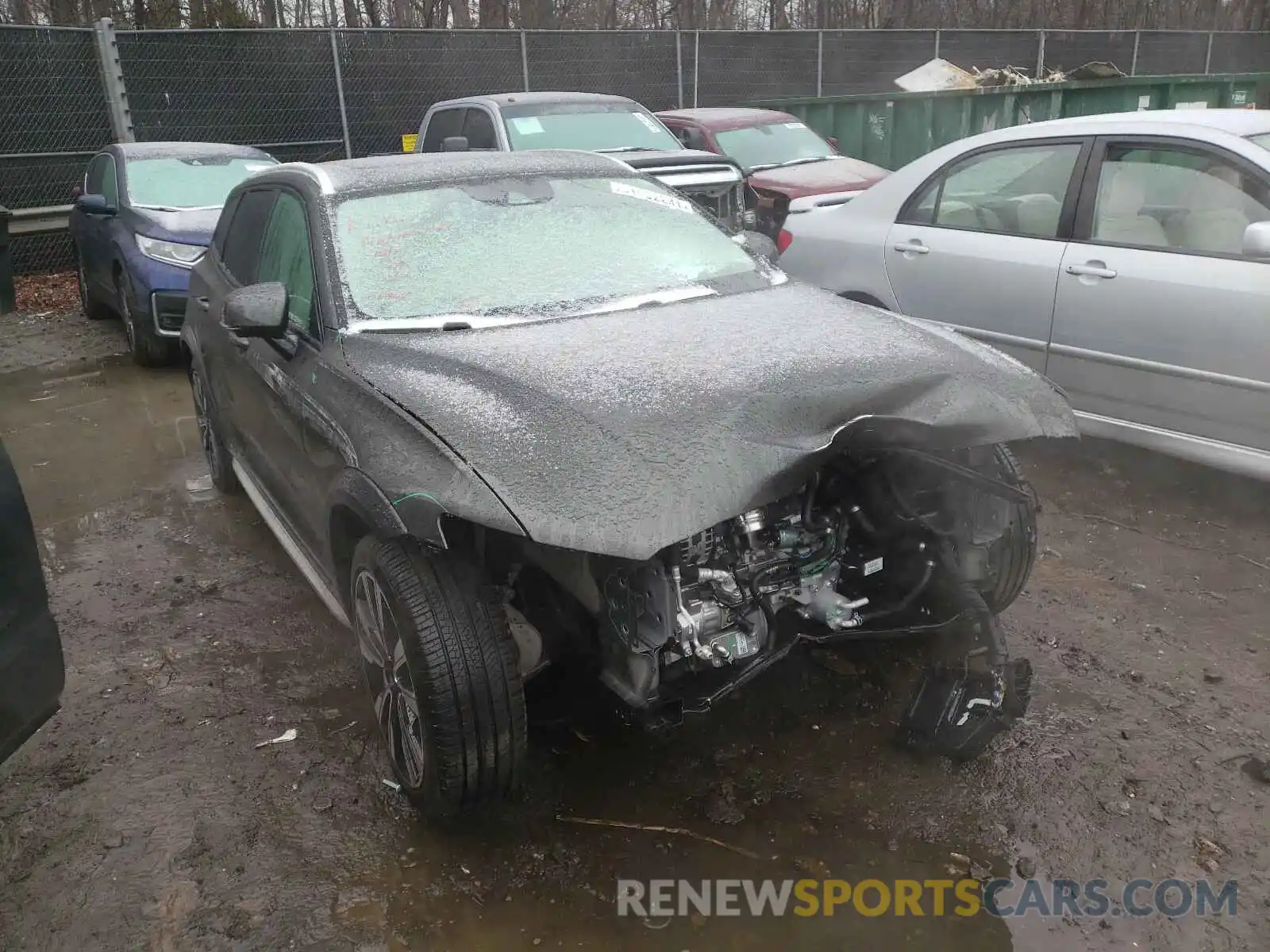 1 Photograph of a damaged car YV4102WK9L1047242 VOLVO V60 2020