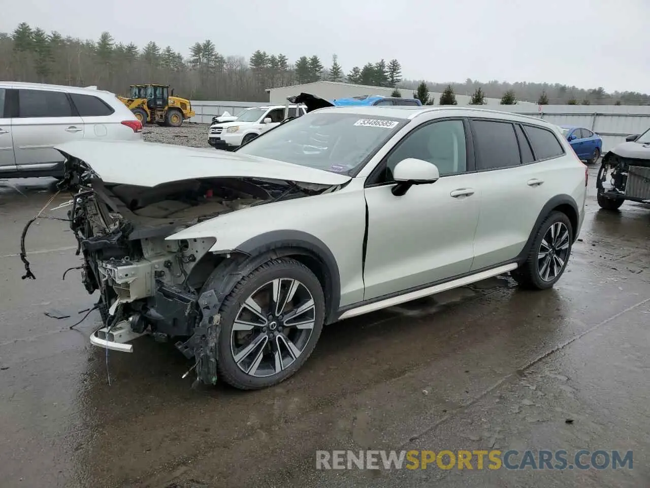1 Photograph of a damaged car YV4102WKXL1030871 VOLVO V60 2020