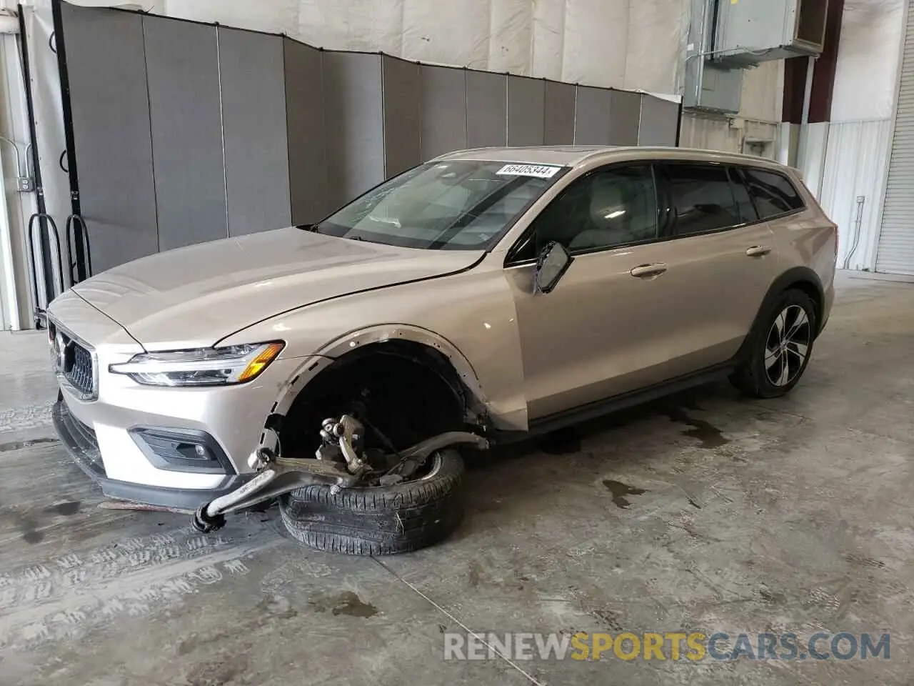 1 Photograph of a damaged car YV4L12WY5R2136187 VOLVO V60 2024