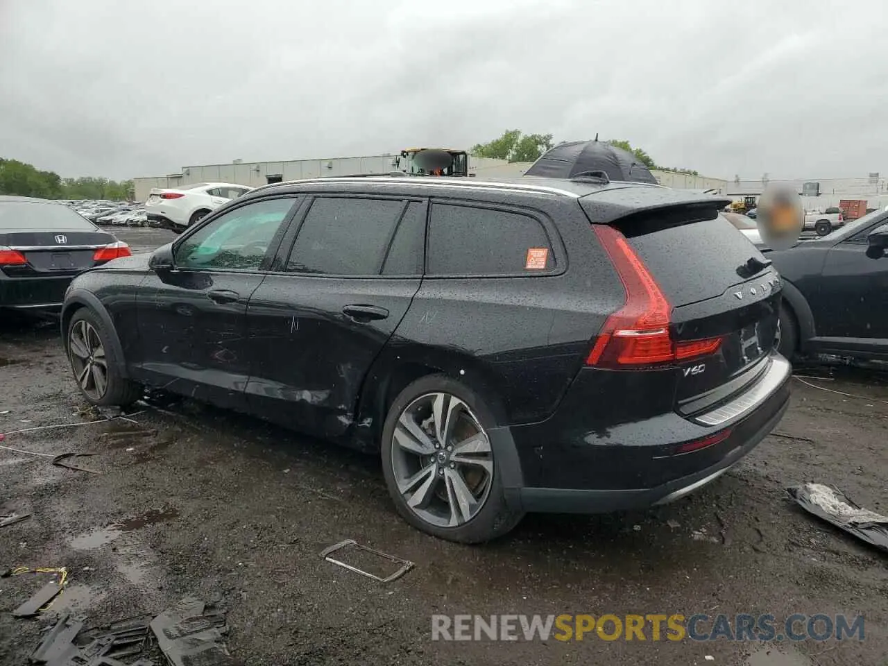 2 Photograph of a damaged car YV4L12WY5R2137629 VOLVO V60 2024