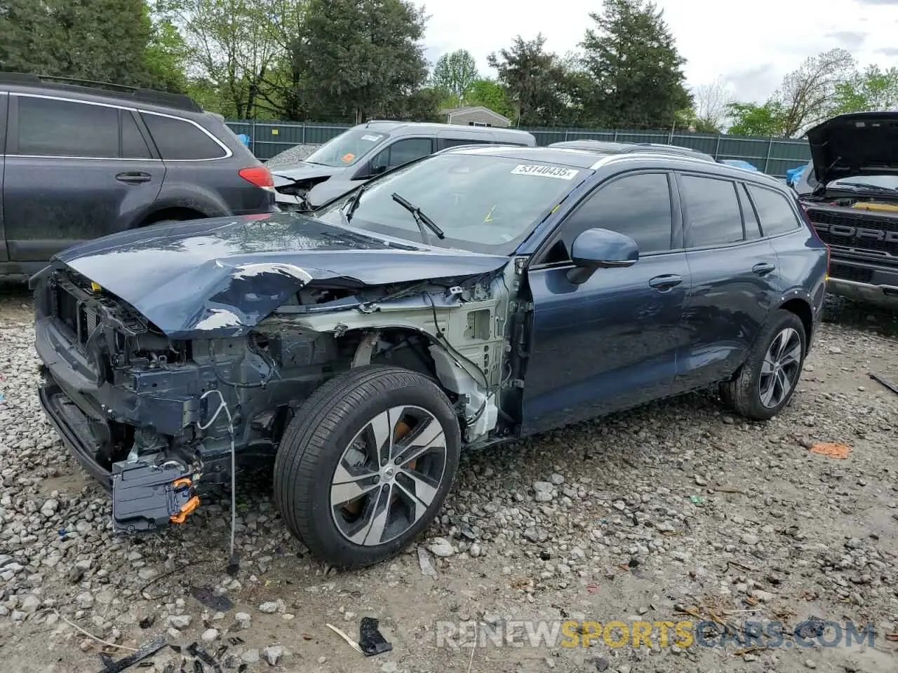 1 Photograph of a damaged car YV4L12WK7S2146849 VOLVO V60 2025