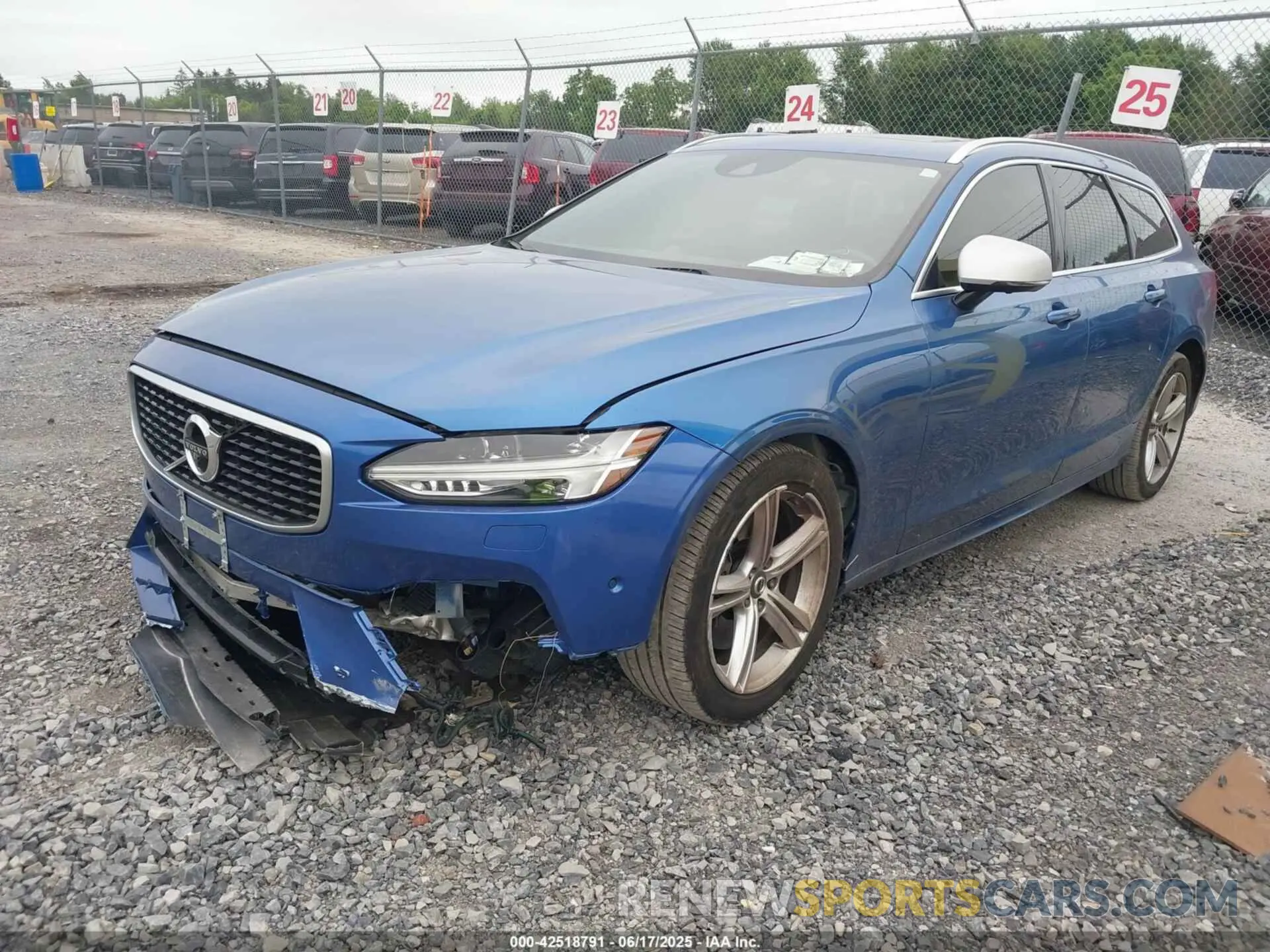 2 Photograph of a damaged car YV1A22VM2K1084934 VOLVO V90 2019