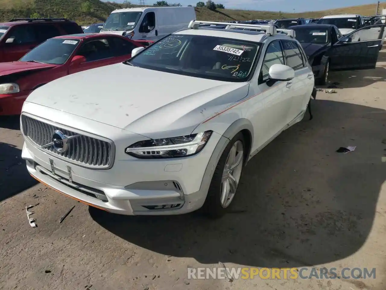 2 Photograph of a damaged car YV4A22NT6K1081917 VOLVO V90 2019