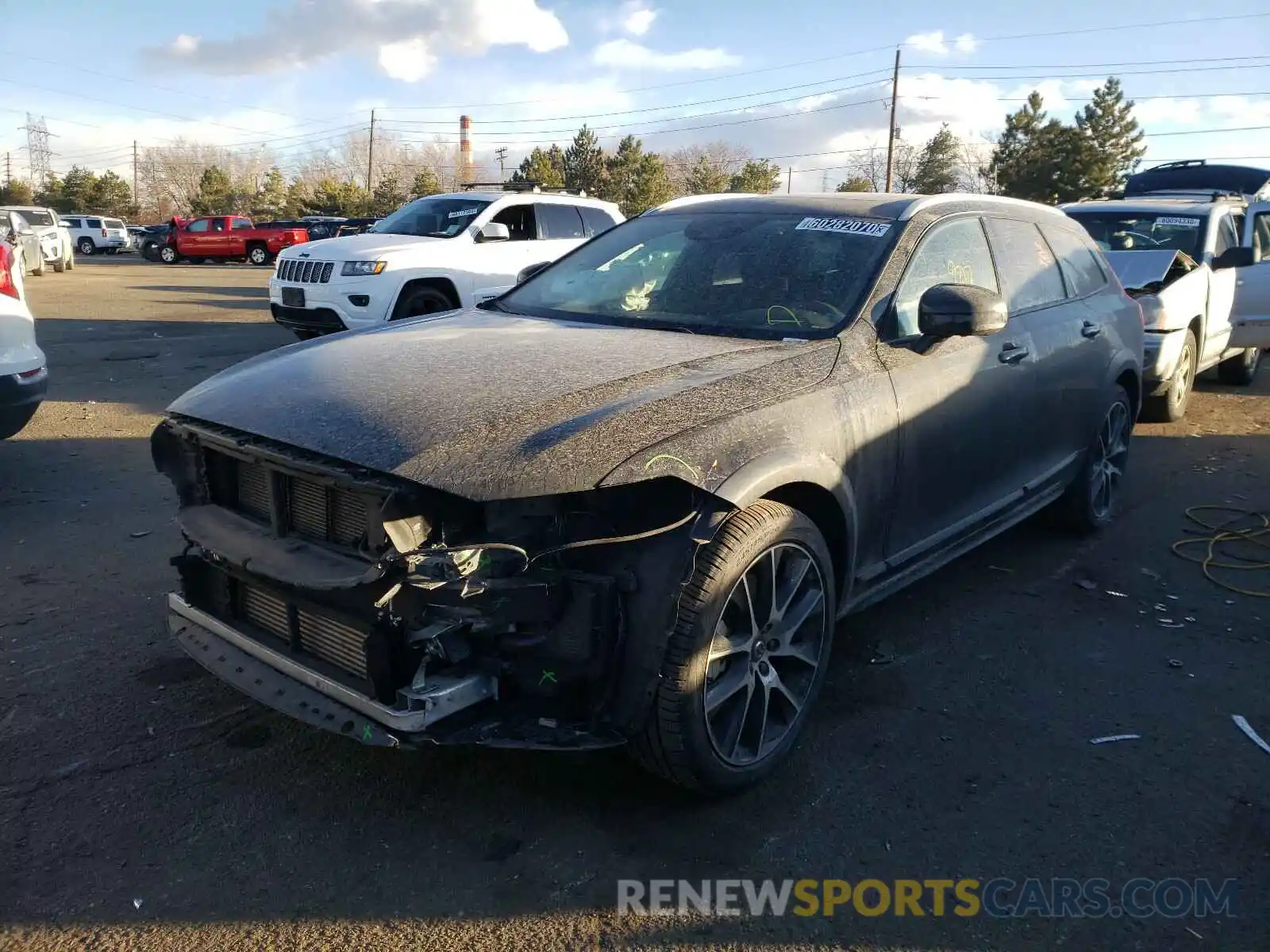 2 Photograph of a damaged car YV4A22NL2L1103753 VOLVO V90 2020