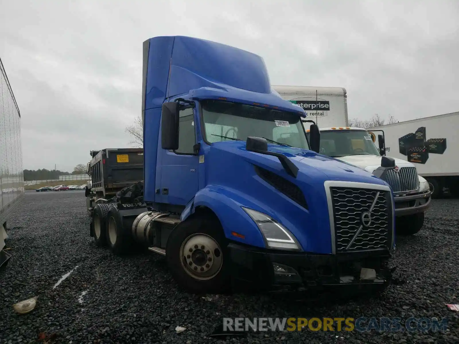 1 Photograph of a damaged car 4V4NC9EH2KN193956 VOLVO VN 2019