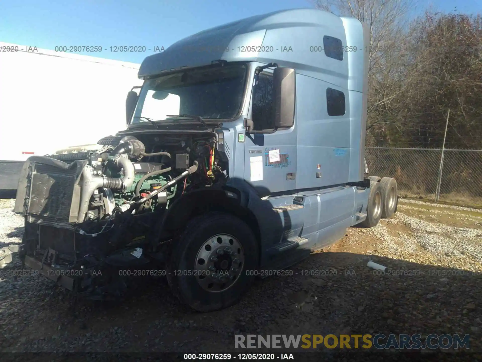 2 Photograph of a damaged car 4V4NC9EH3KN229315 VOLVO VN 2019