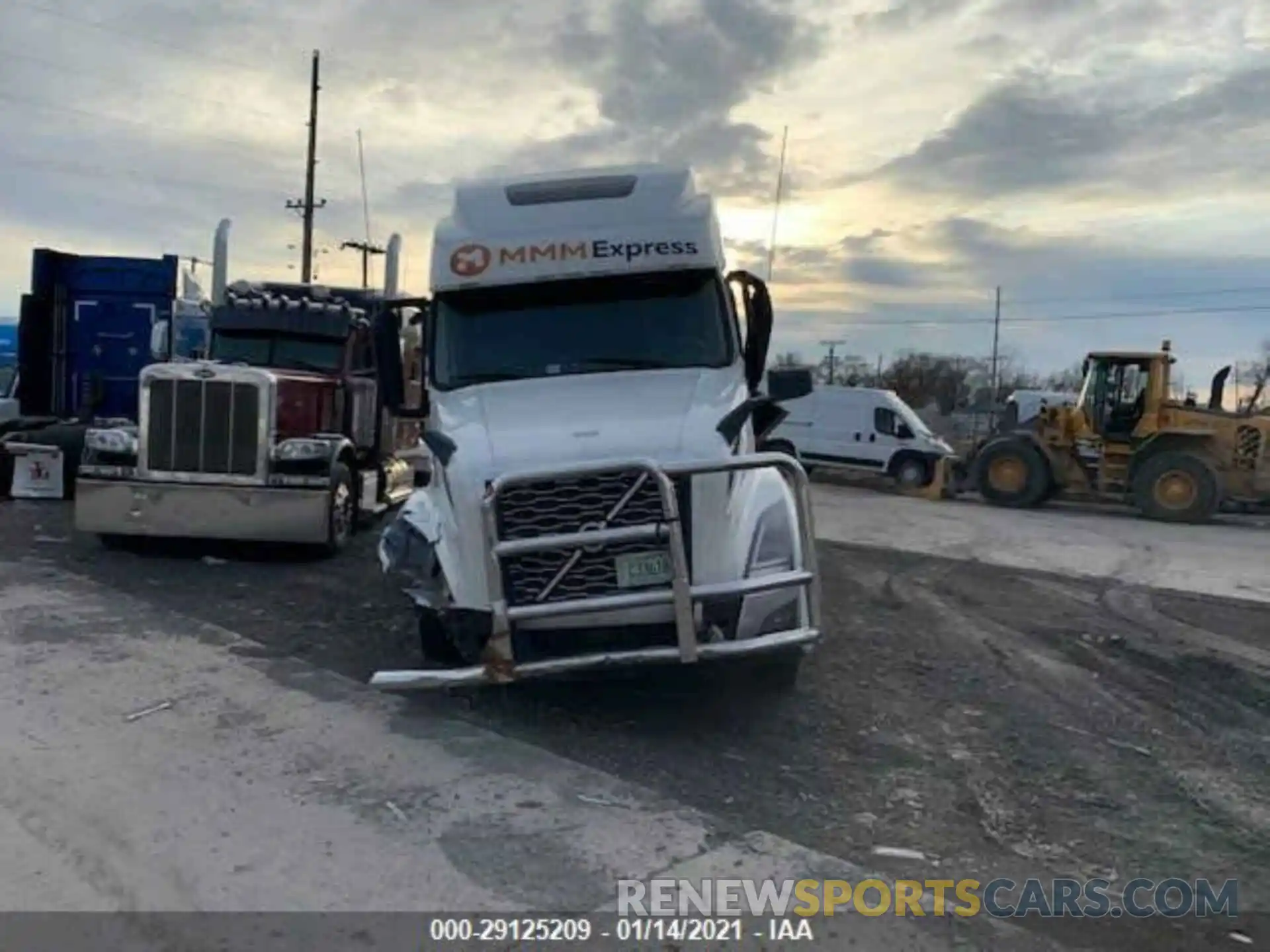 2 Photograph of a damaged car 4V4NC9EH7KN897537 VOLVO VN 2019