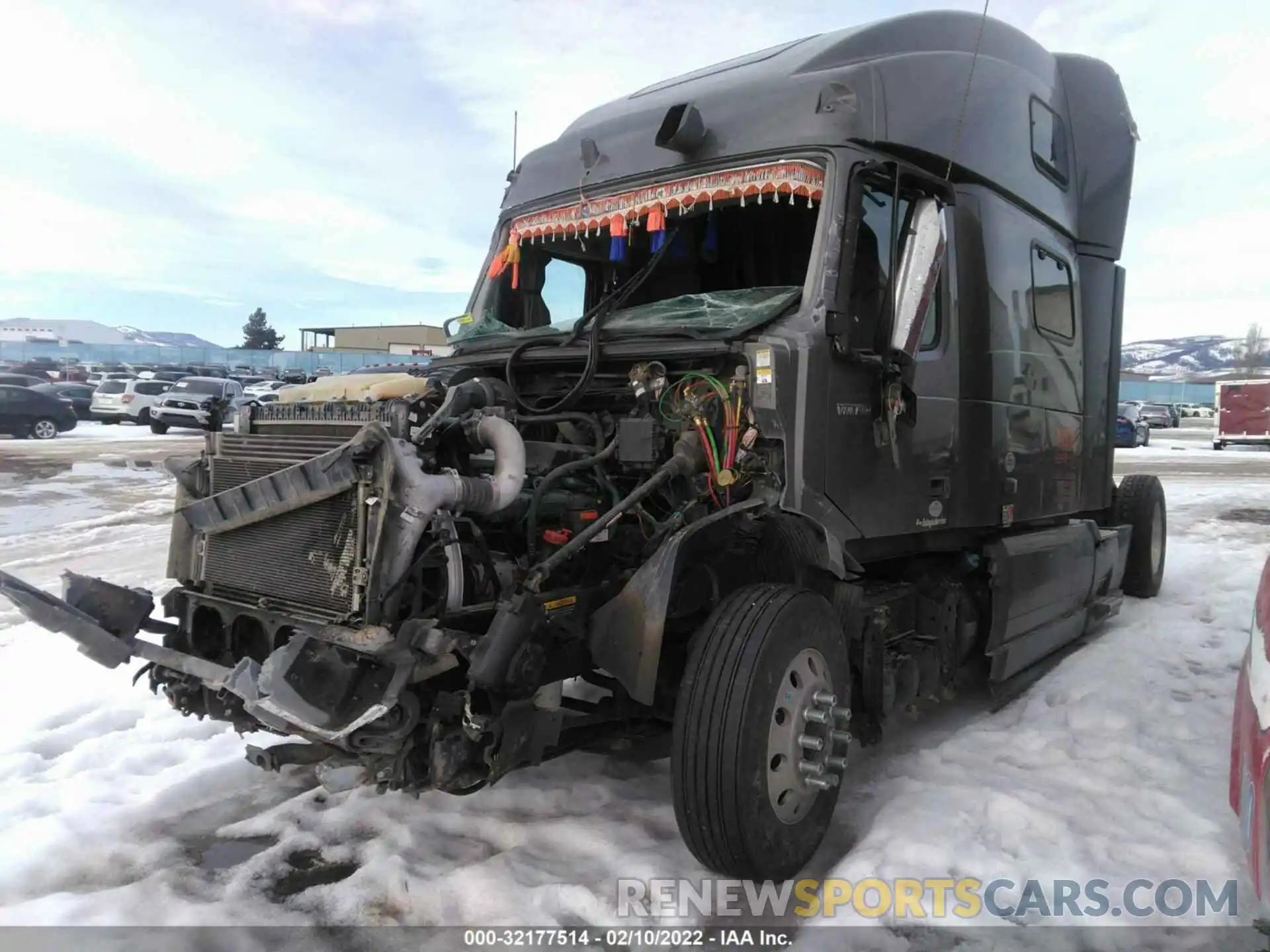 2 Photograph of a damaged car 4V4NC9EH8KN898146 VOLVO VN 2019