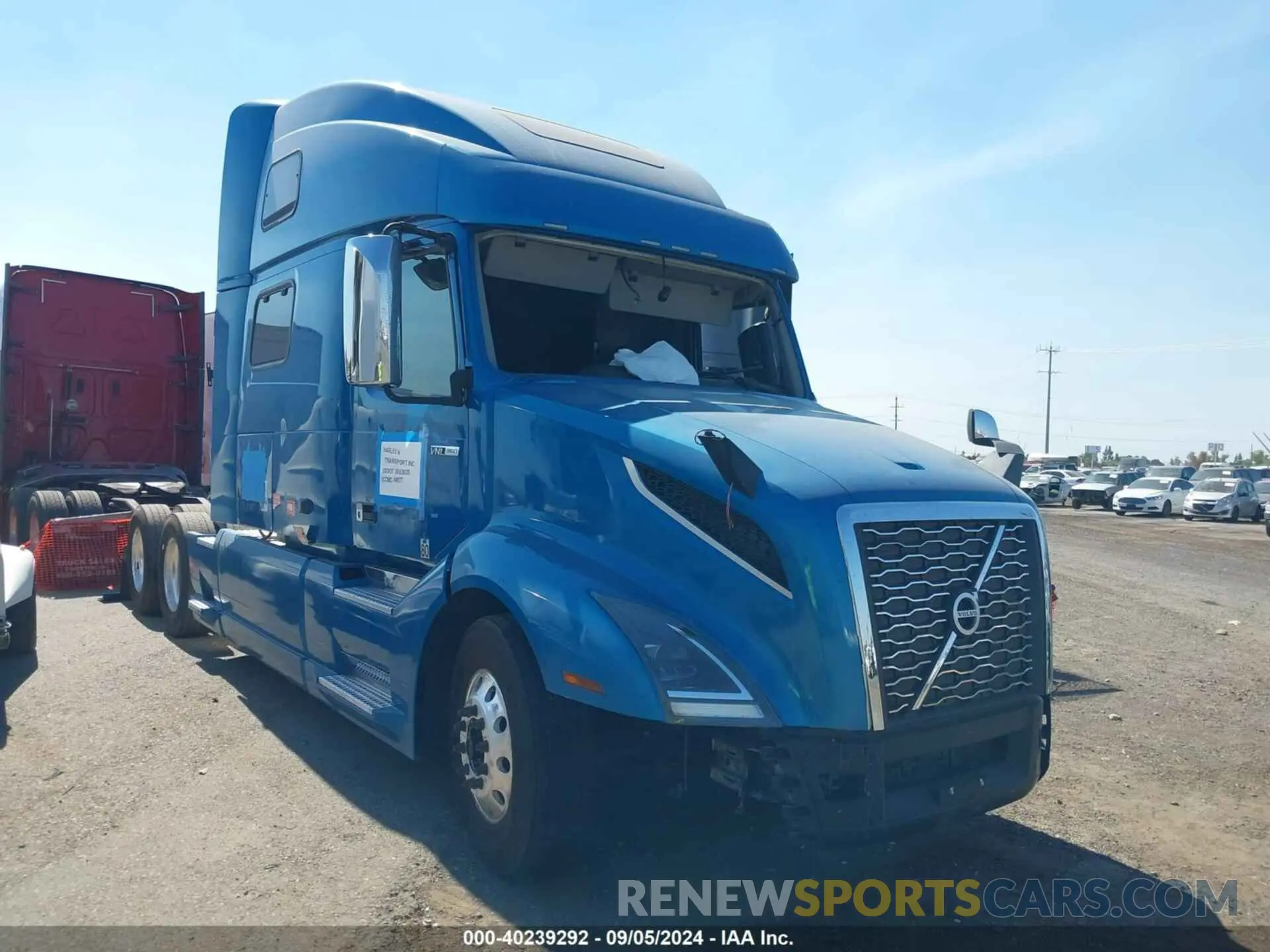 1 Photograph of a damaged car 4V4NC9EH6KN219667 VOLVO VNL 2019