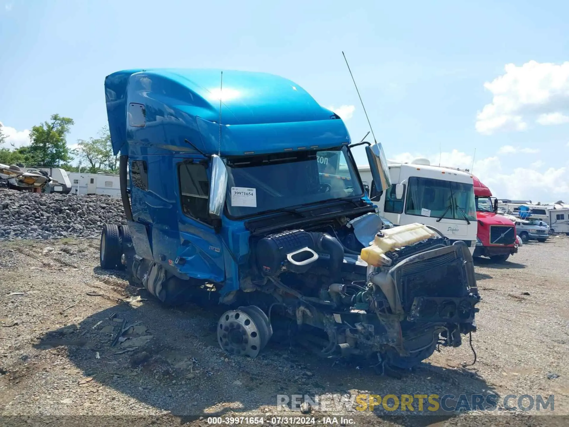 1 Photograph of a damaged car 4V4NC9EH1LN212594 VOLVO VNL 2020