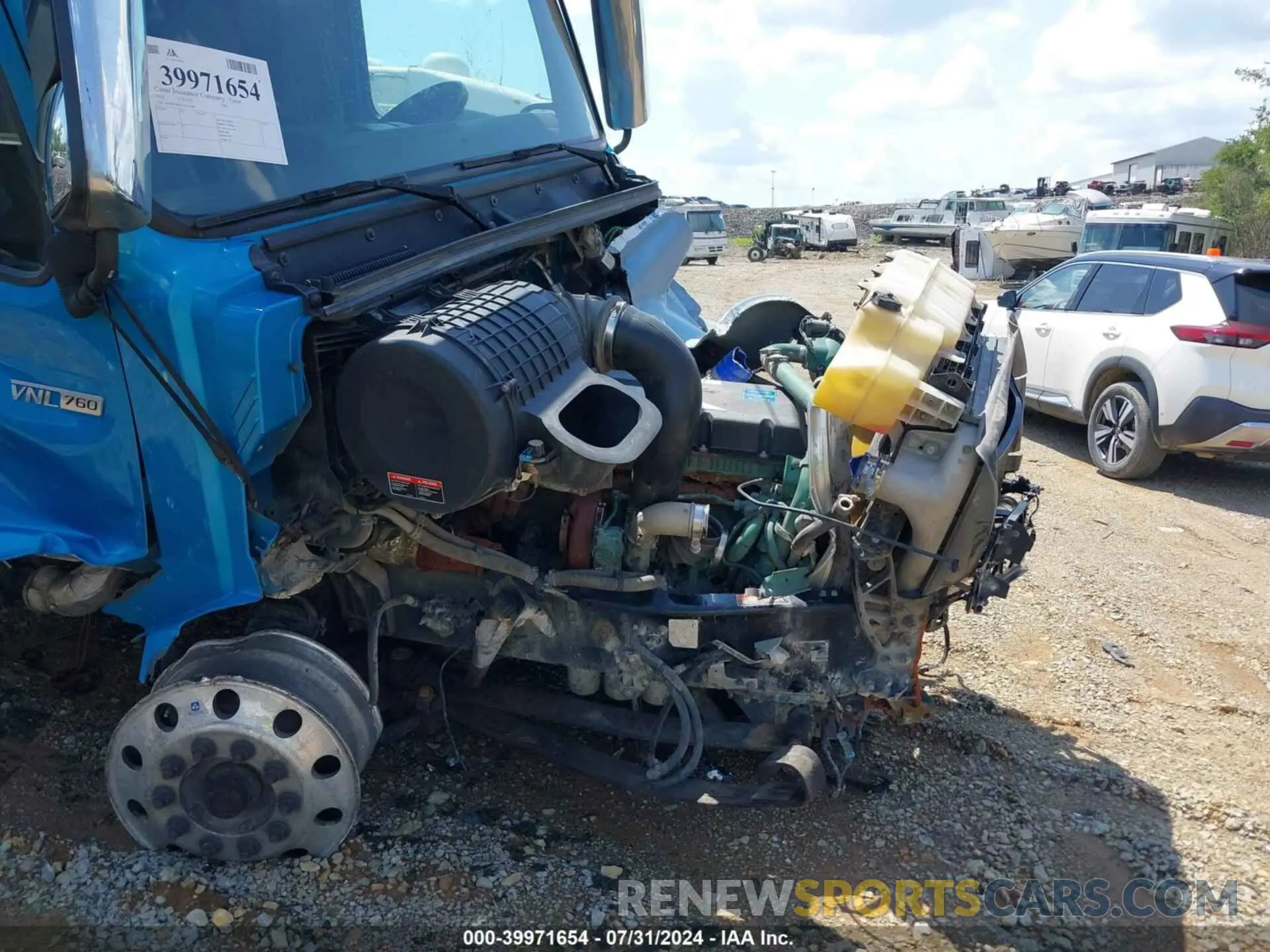 22 Photograph of a damaged car 4V4NC9EH1LN212594 VOLVO VNL 2020