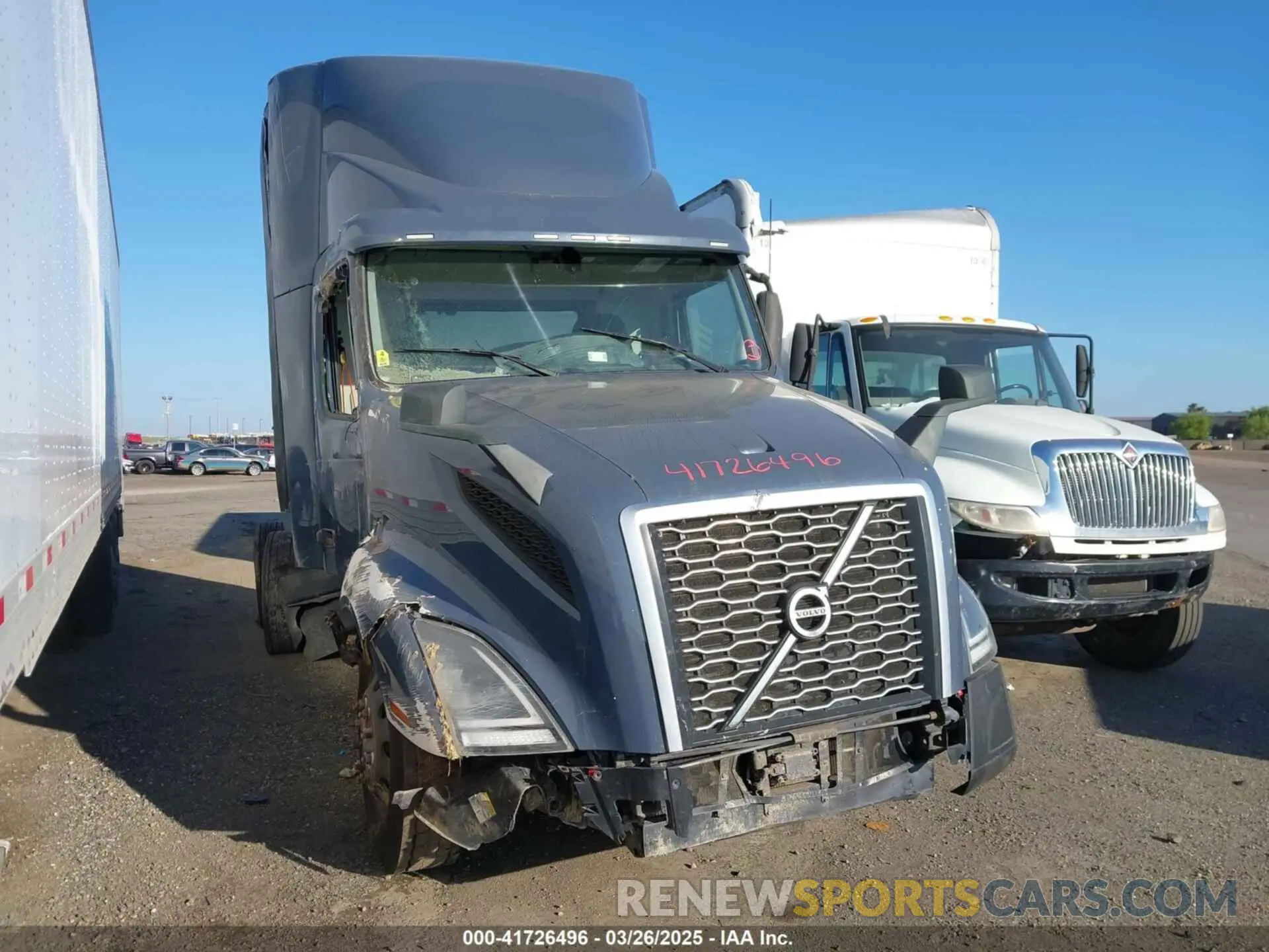 1 Photograph of a damaged car 4V4NC9UG1MN282364 VOLVO VNL 2021
