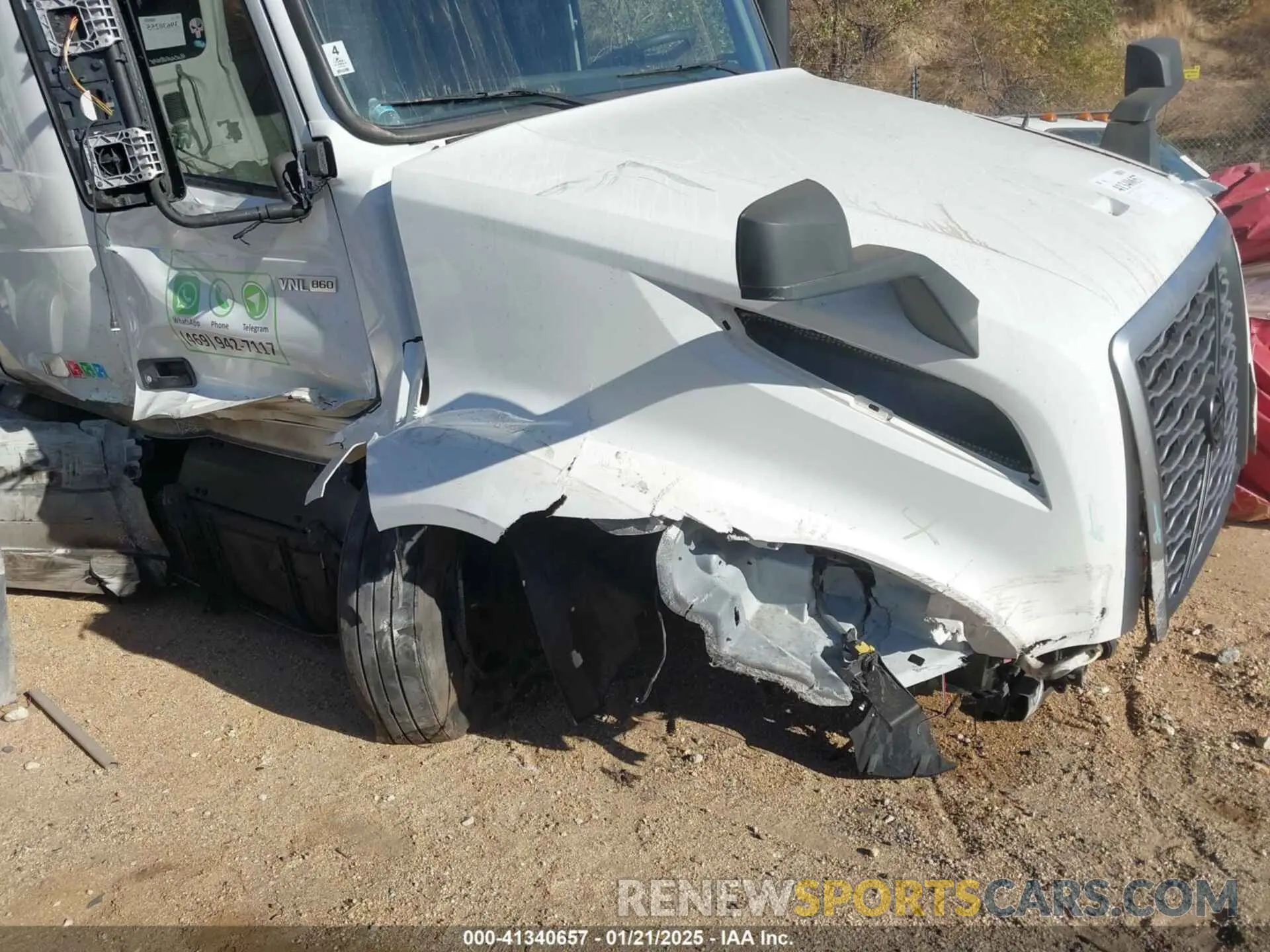 12 Photograph of a damaged car 4V4NC9EH0PN334515 VOLVO VNL 2023