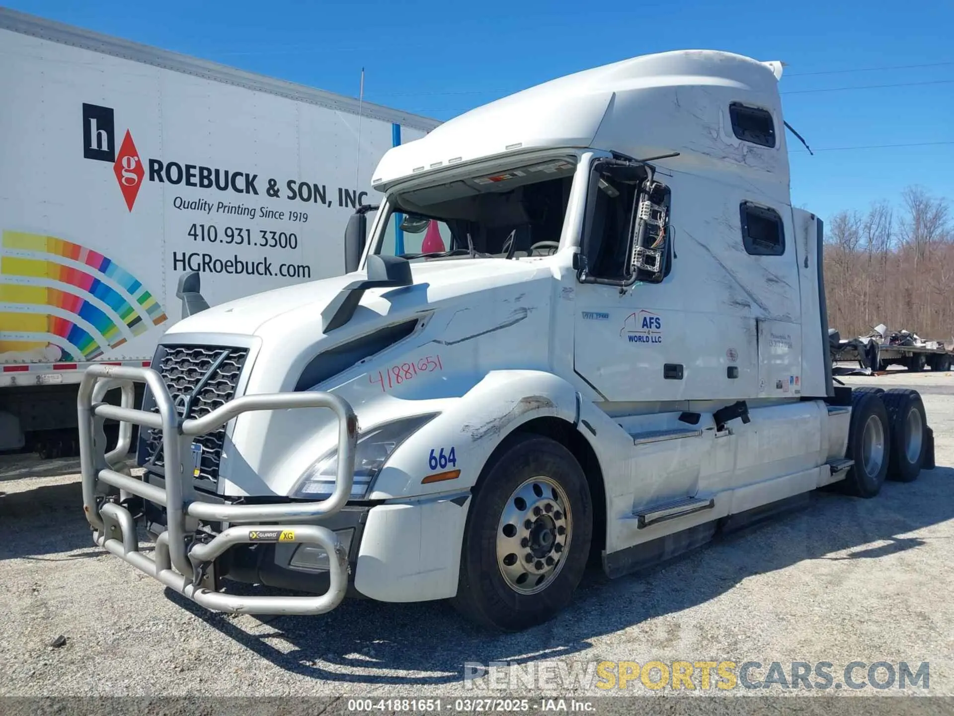 11 Photograph of a damaged car 4V4NC9EH1PN615884 VOLVO VNL 2023