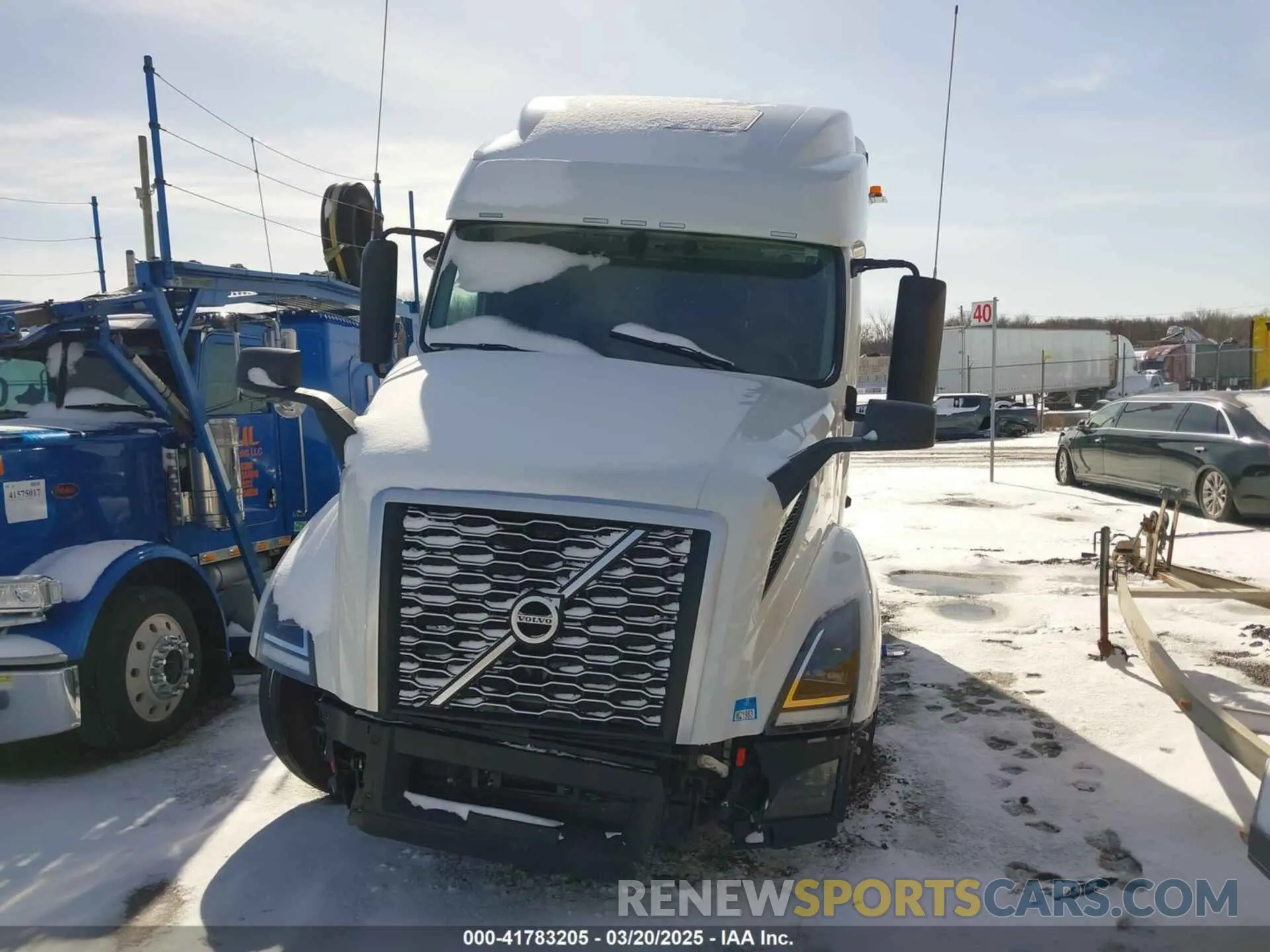 11 Photograph of a damaged car 4V4NC9EH2PN315710 VOLVO VNL 2023