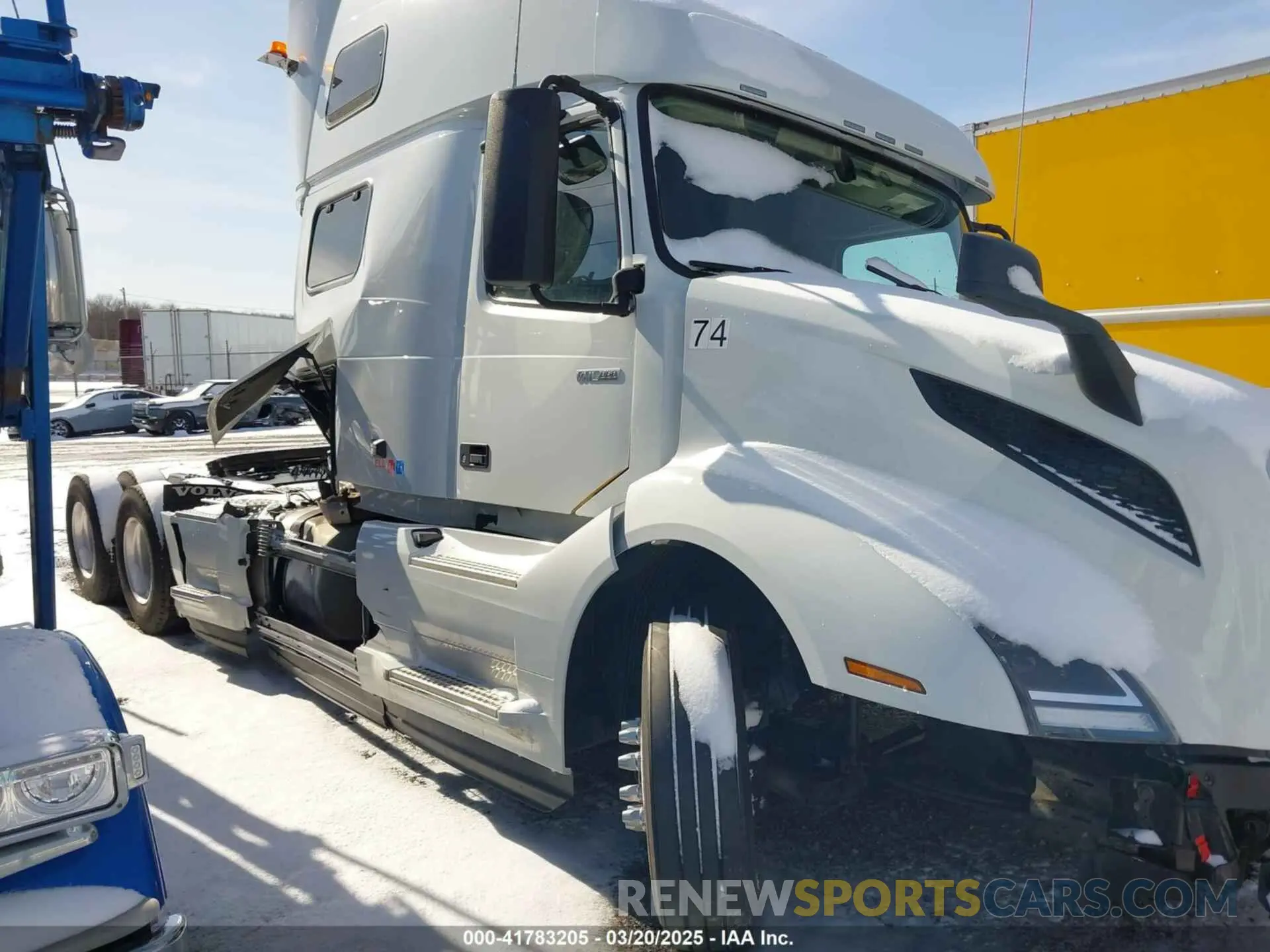 12 Photograph of a damaged car 4V4NC9EH2PN315710 VOLVO VNL 2023