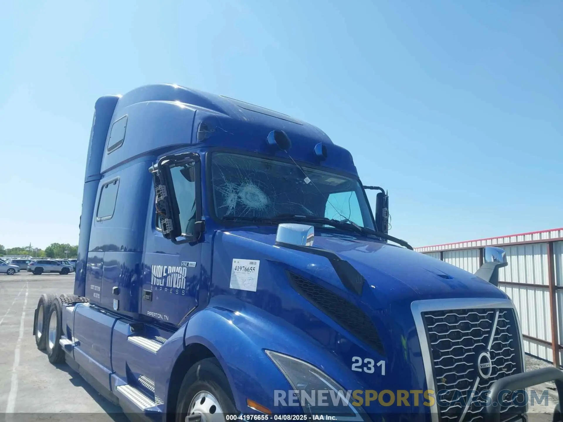 11 Photograph of a damaged car 4V4NC9EH8PN610696 VOLVO VNL 2023