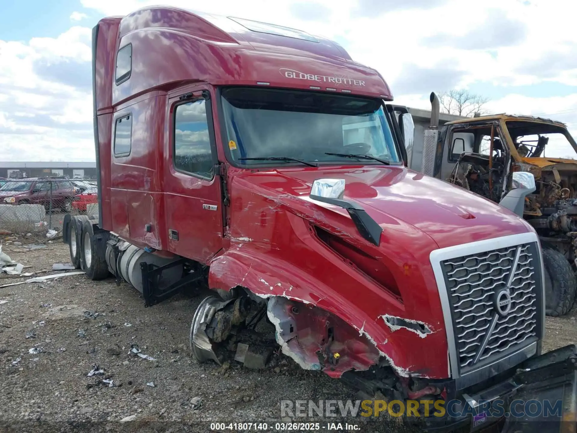 1 Photograph of a damaged car 4V4NC9EH0RN634994 VOLVO VNL 2024