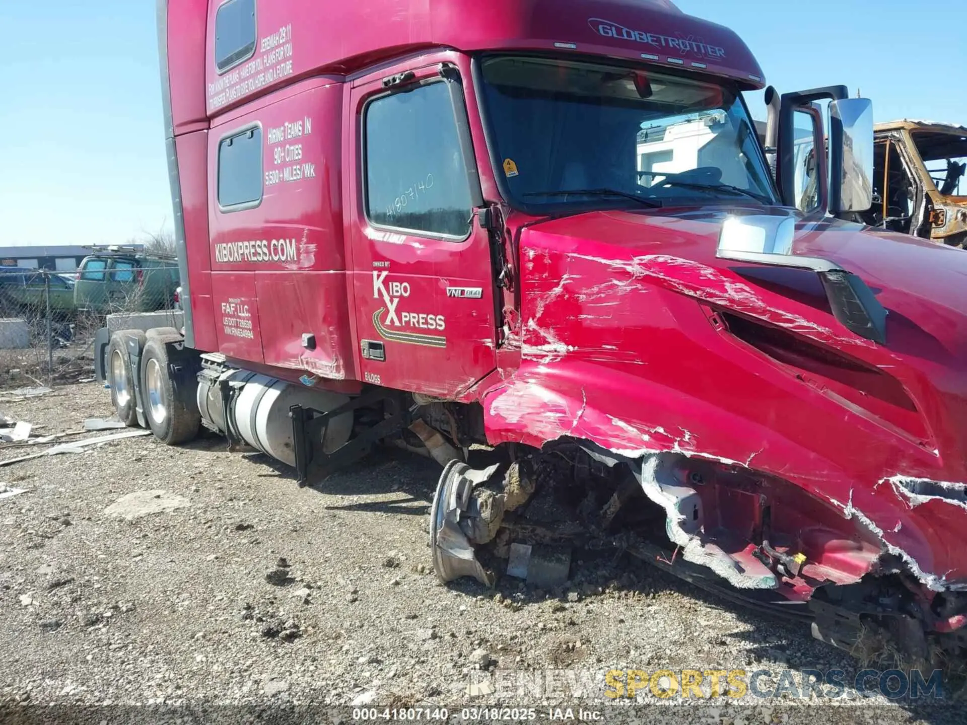 11 Photograph of a damaged car 4V4NC9EH0RN634994 VOLVO VNL 2024