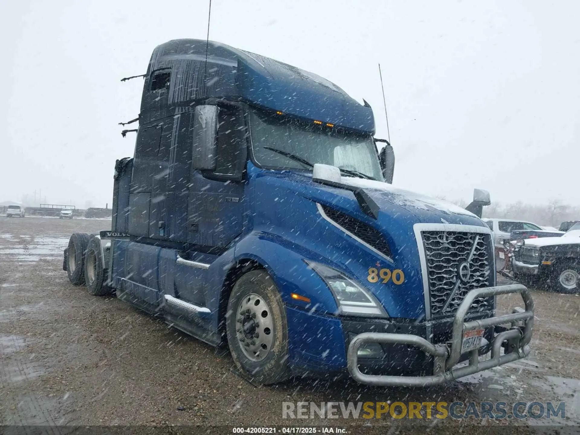 1 Photograph of a damaged car 4V4NC9EH5RN641312 VOLVO VNL 2024
