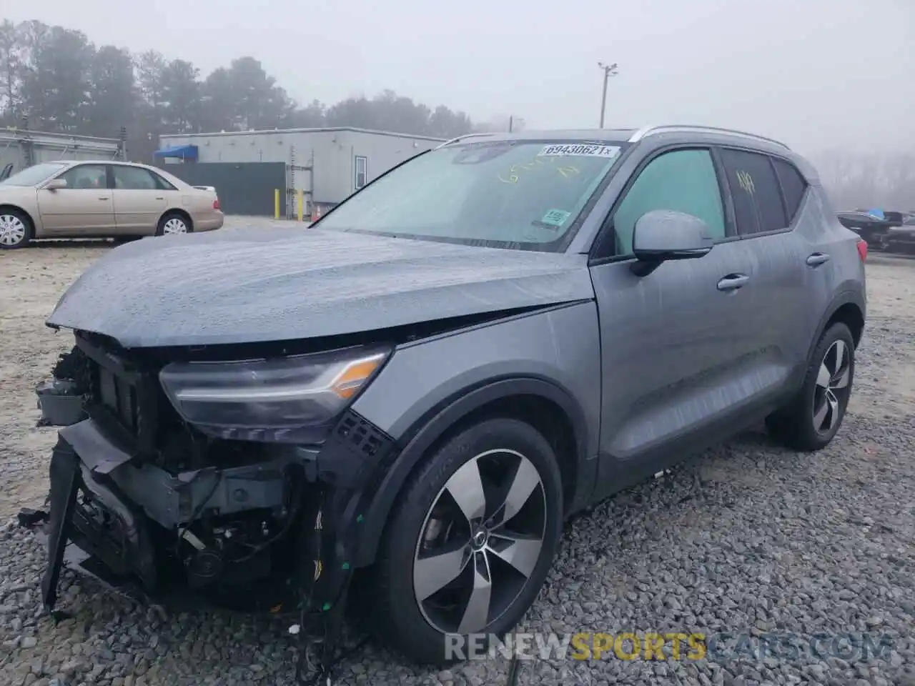 2 Photograph of a damaged car YV4162UK0K2060097 VOLVO XC40 2019