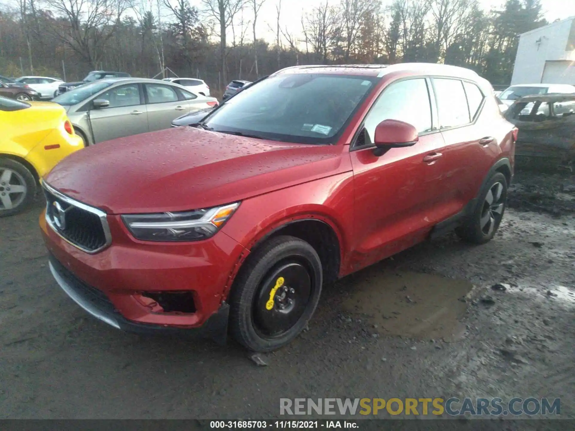 2 Photograph of a damaged car YV4162UK2K2109834 VOLVO XC40 2019