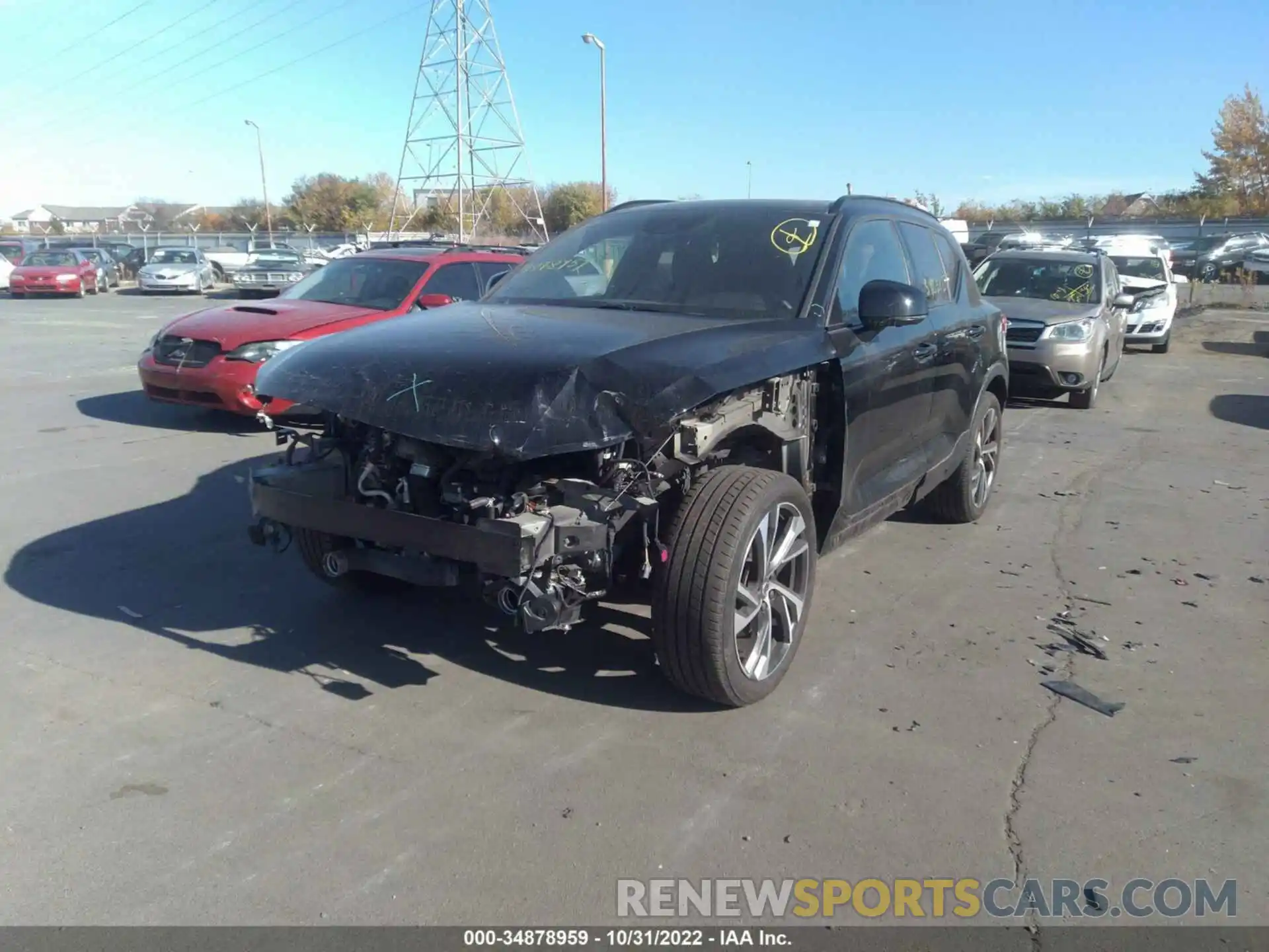 6 Photograph of a damaged car YV4162UM2K2132760 VOLVO XC40 2019