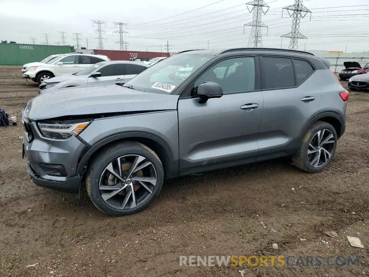 1 Photograph of a damaged car YV4162UM3K2156744 VOLVO XC40 2019