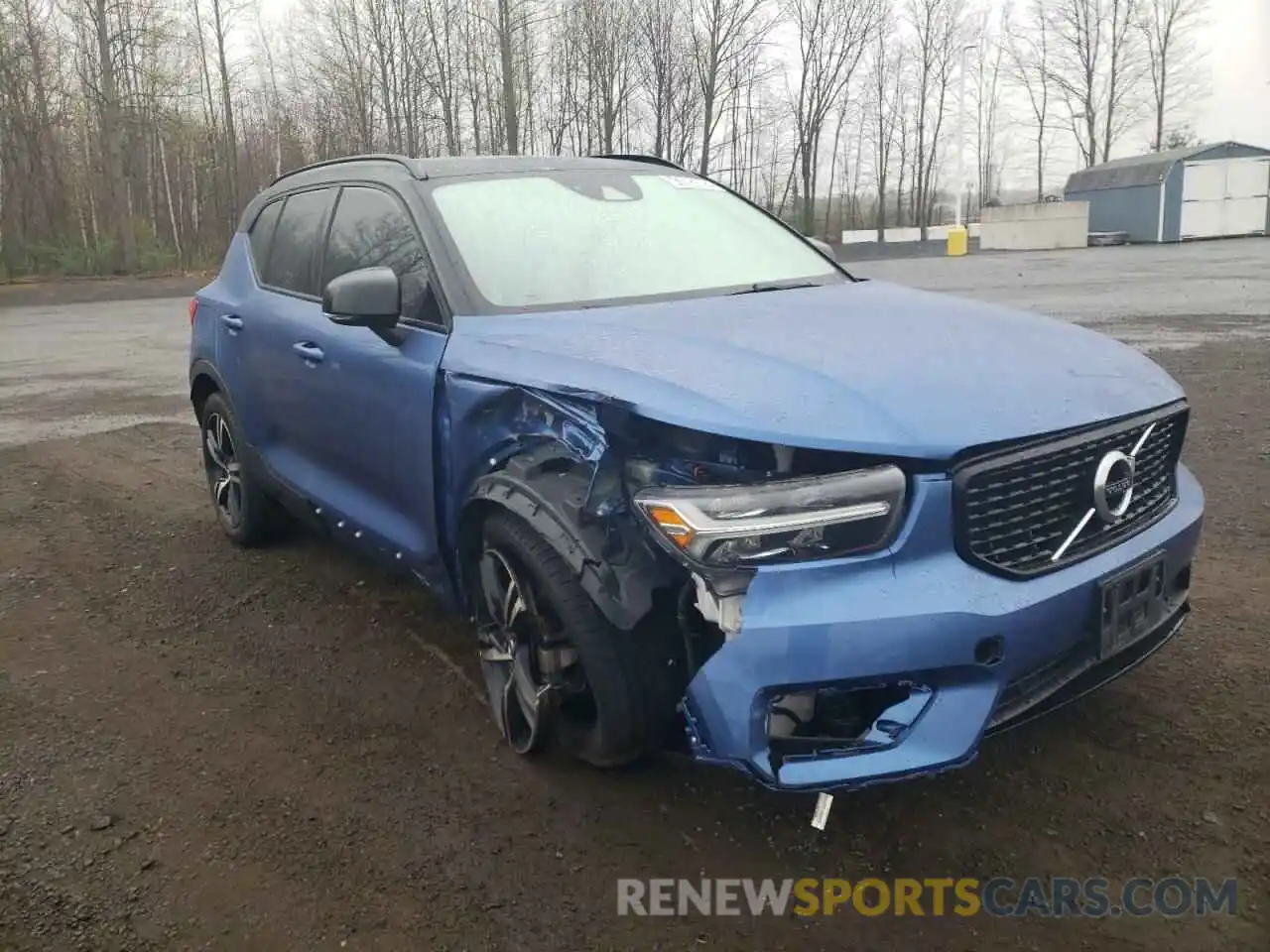 1 Photograph of a damaged car YV4162UMXK2108268 VOLVO XC40 2019