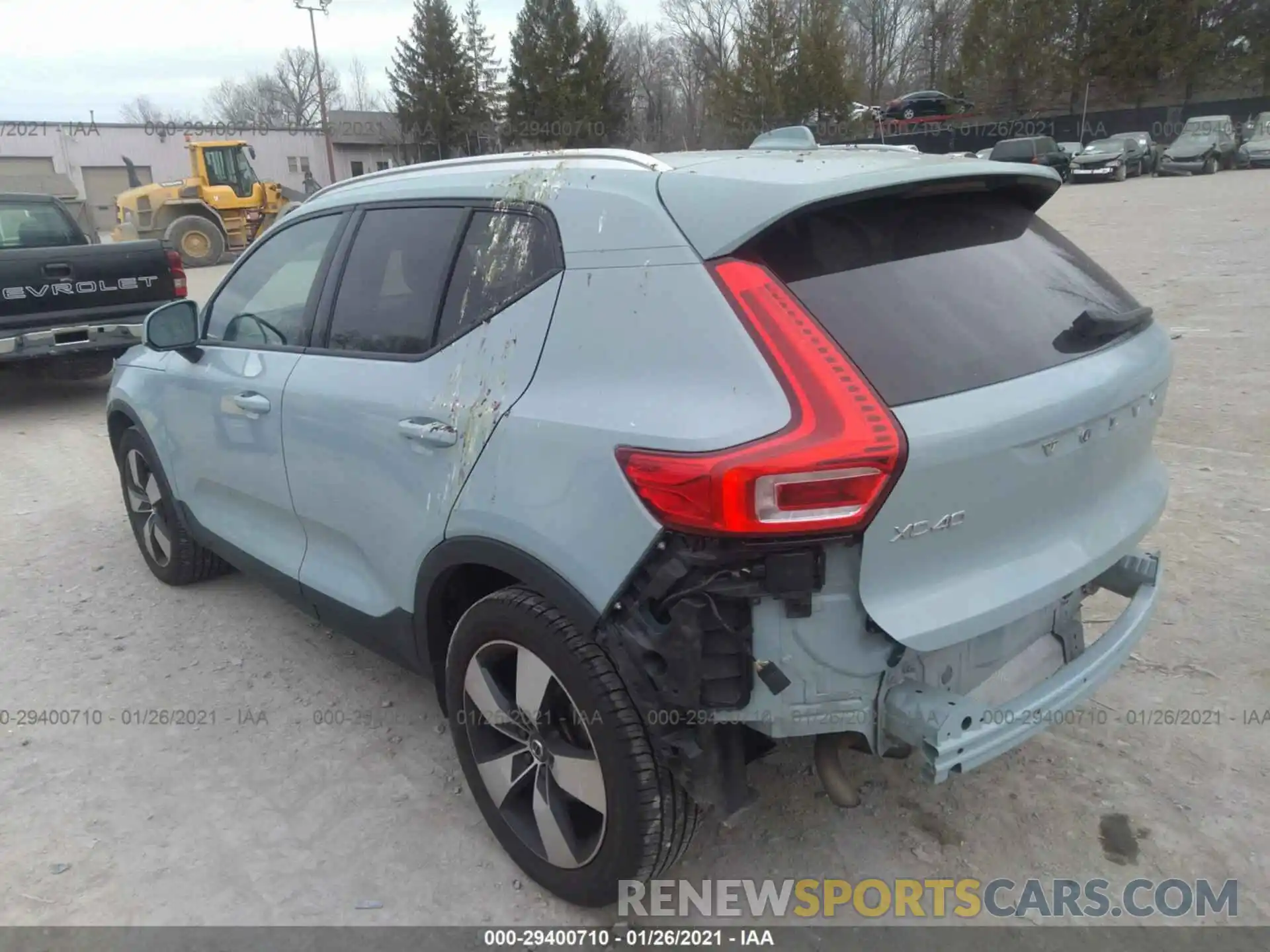 3 Photograph of a damaged car YV4162XZ0K2010745 VOLVO XC40 2019