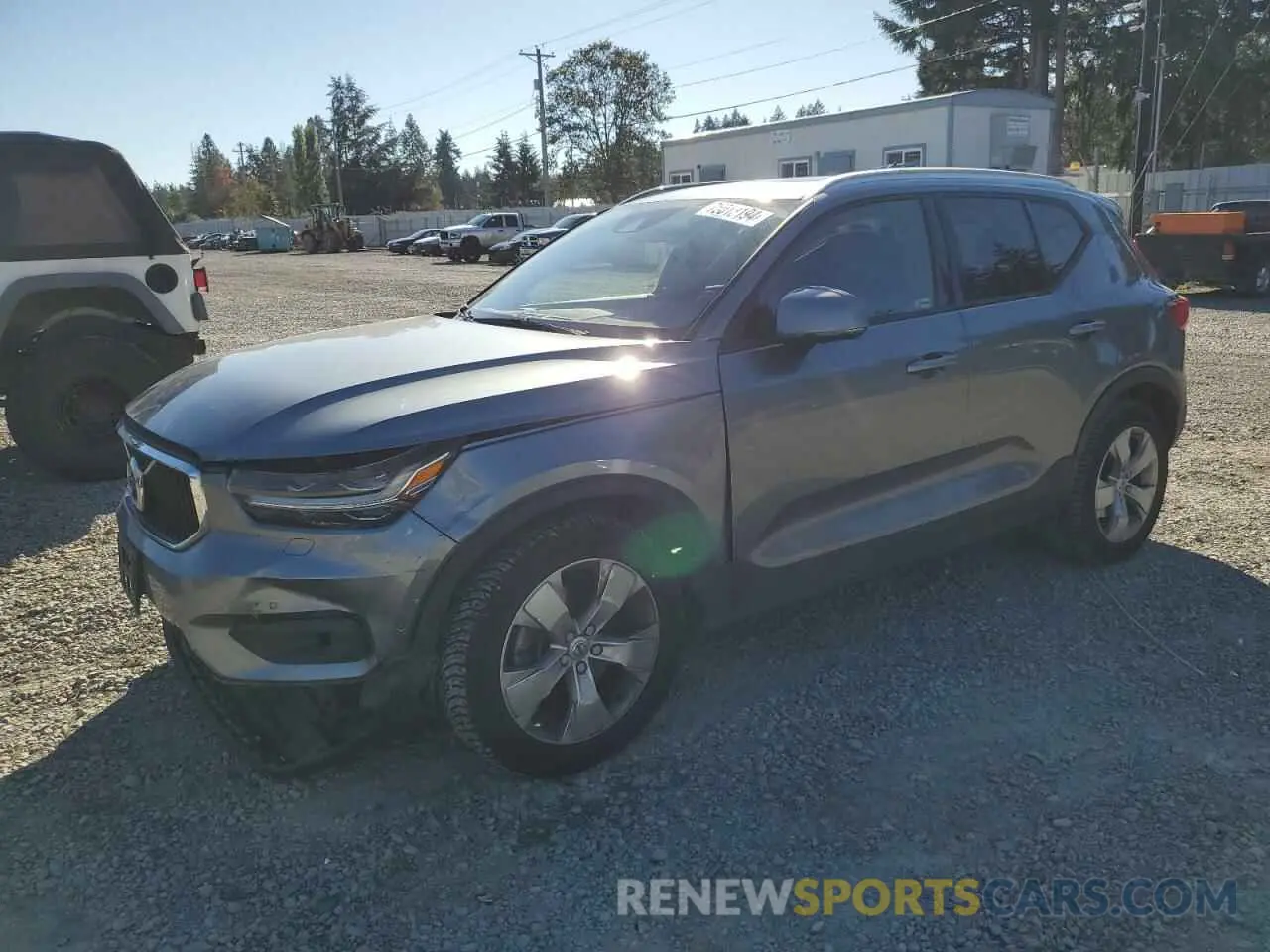 1 Photograph of a damaged car YV4162XZ0K2019316 VOLVO XC40 2019