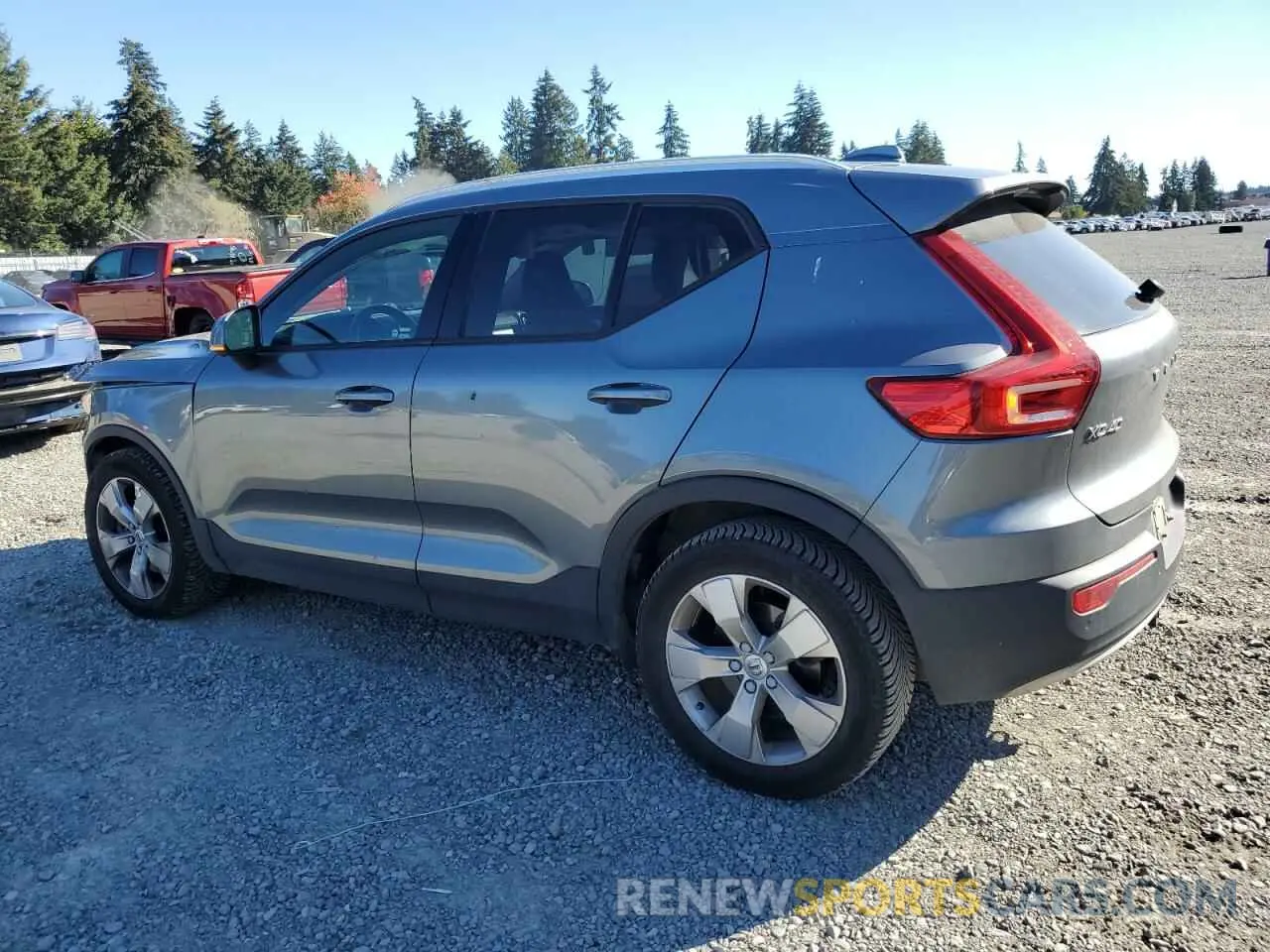 2 Photograph of a damaged car YV4162XZ0K2019316 VOLVO XC40 2019