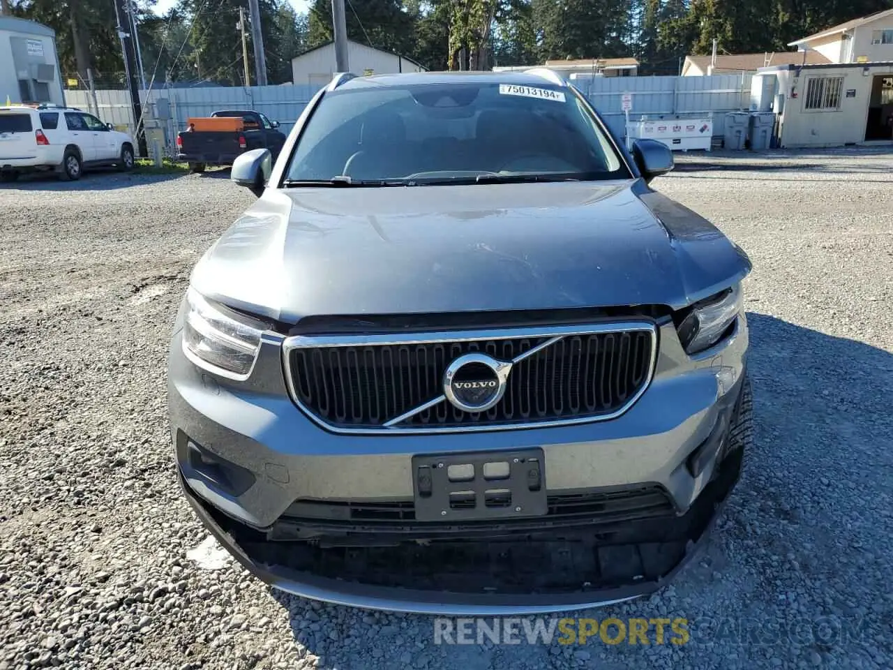5 Photograph of a damaged car YV4162XZ0K2019316 VOLVO XC40 2019