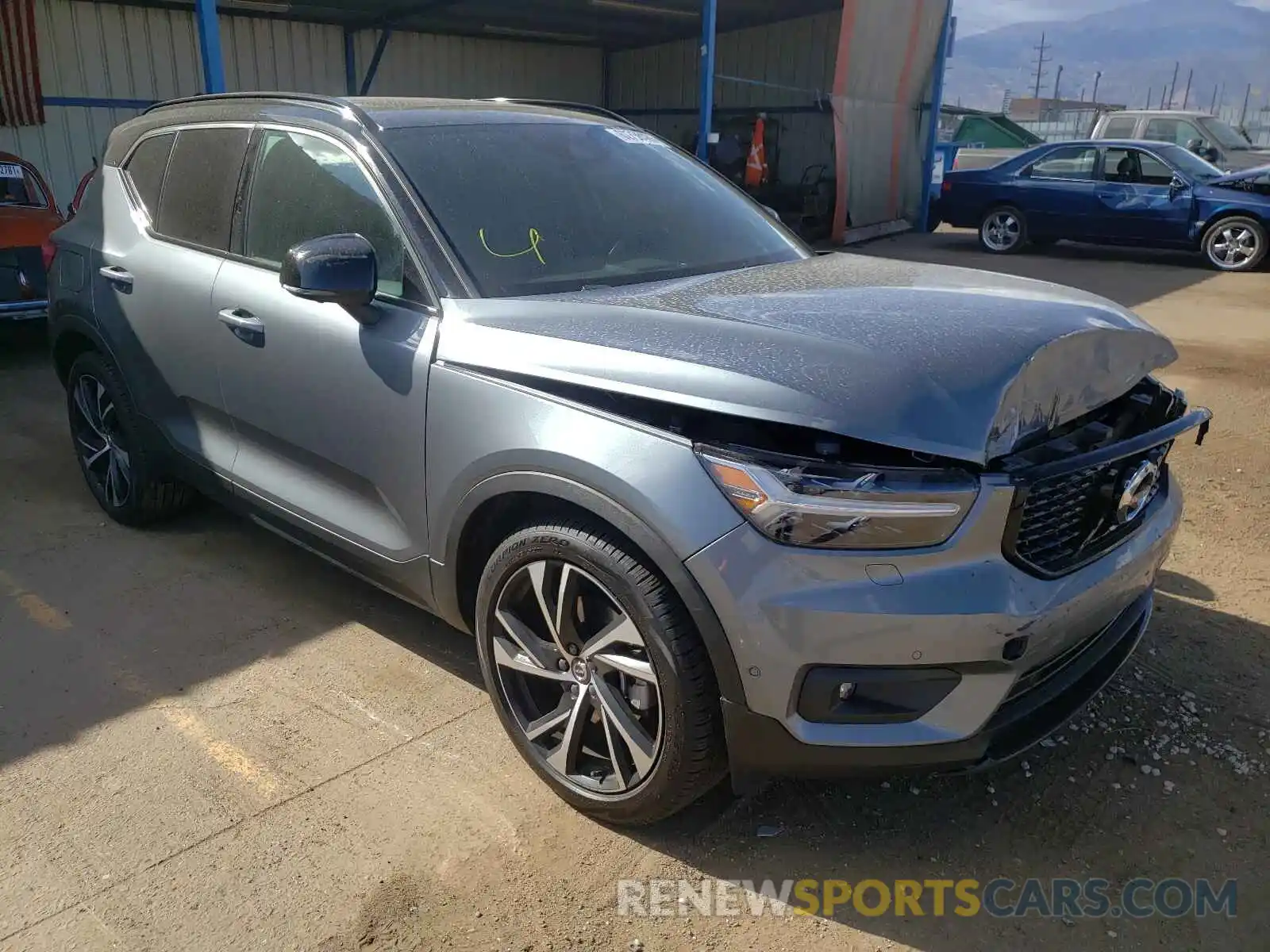 1 Photograph of a damaged car YV4162XZ6K2004352 VOLVO XC40 2019