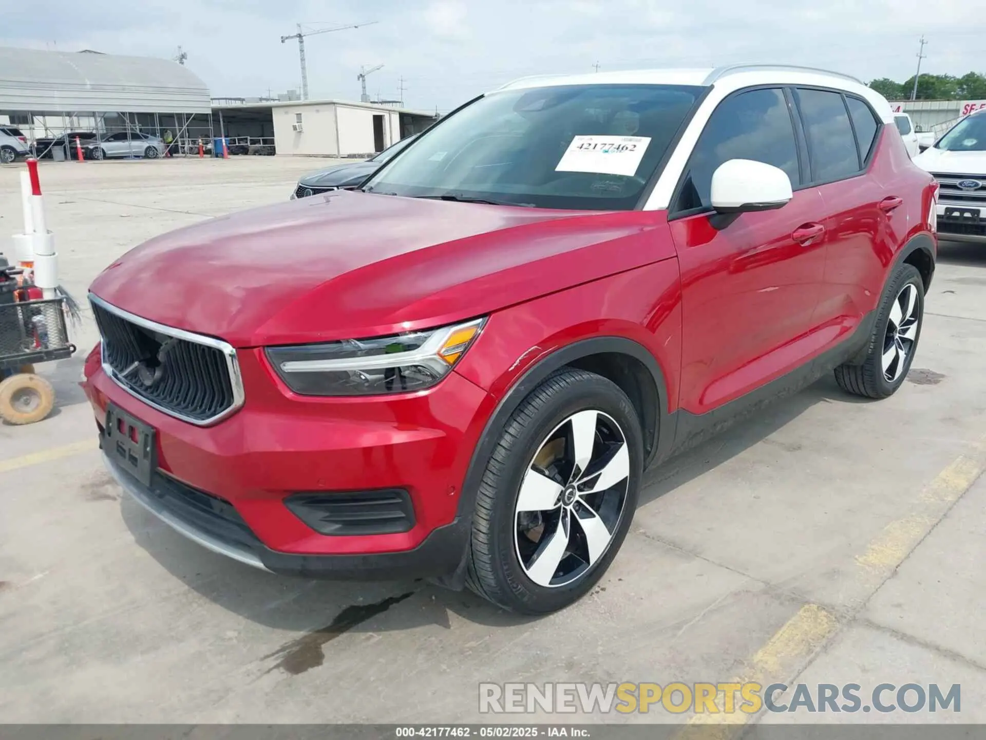 2 Photograph of a damaged car YV4162XZ8K2004854 VOLVO XC40 2019