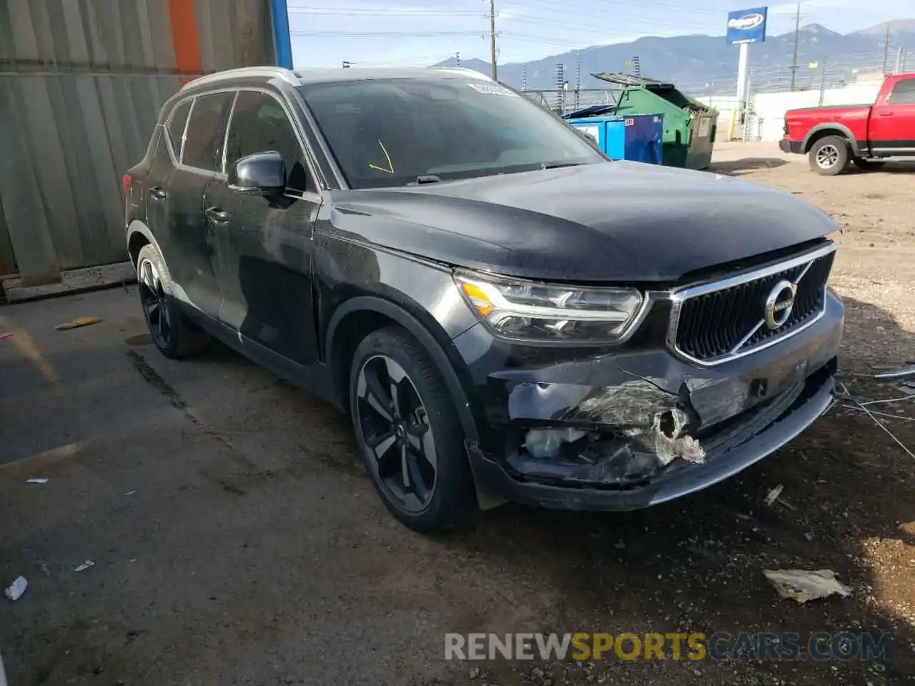 1 Photograph of a damaged car YV4AC2HK3K2075888 VOLVO XC40 2019