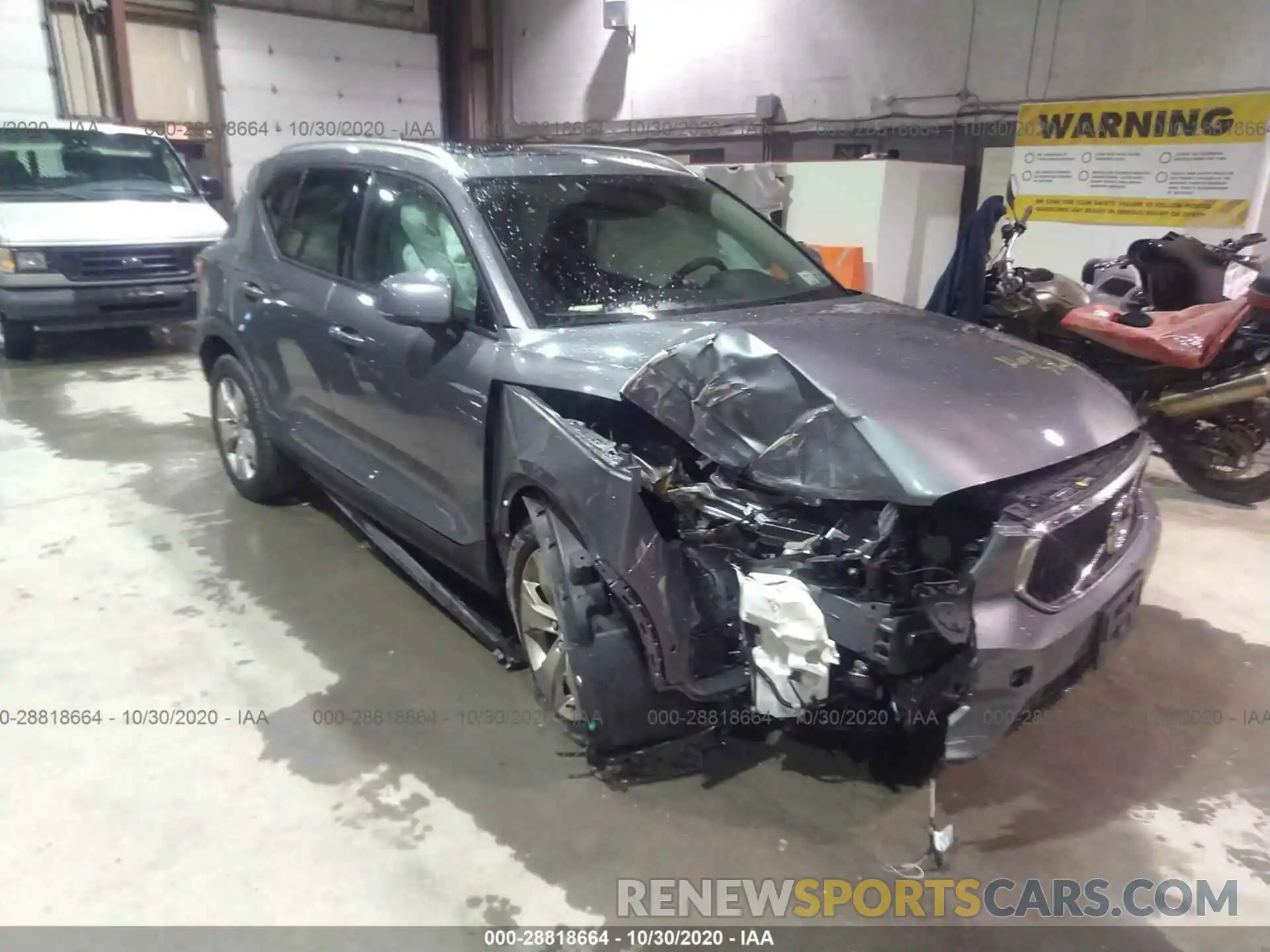 1 Photograph of a damaged car YV4AC2HK6K2059863 VOLVO XC40 2019