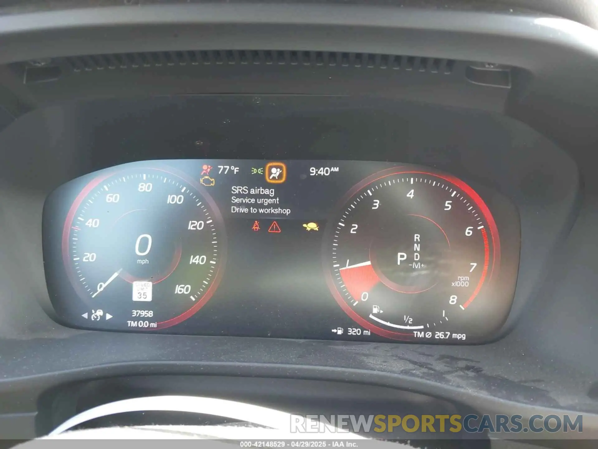 7 Photograph of a damaged car YV4AC2HM8K2084040 VOLVO XC40 2019