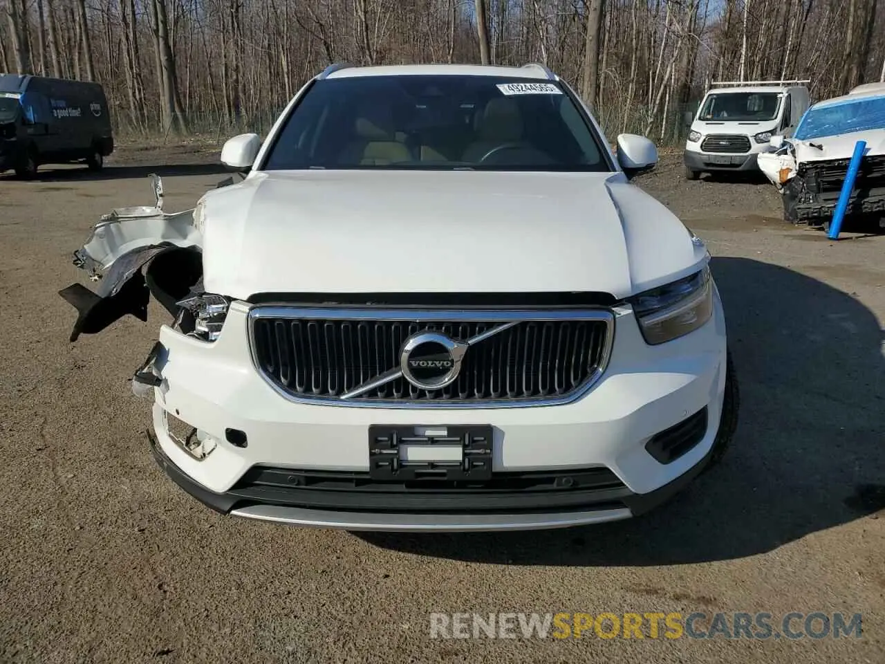 5 Photograph of a damaged car YV4162UK8L2177380 VOLVO XC40 2020