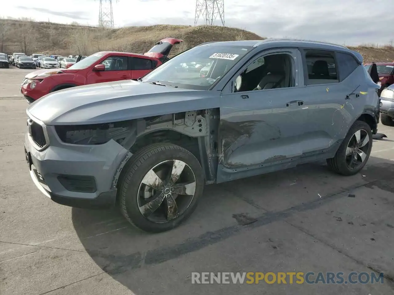 1 Photograph of a damaged car YV4162UK9L2325066 VOLVO XC40 2020