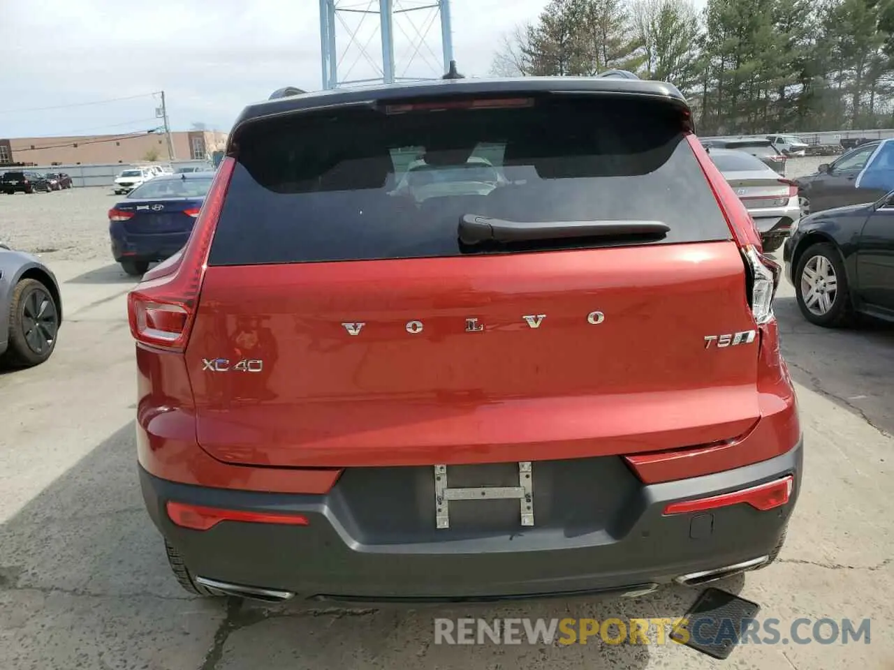 6 Photograph of a damaged car YV4162UM8L2187070 VOLVO XC40 2020