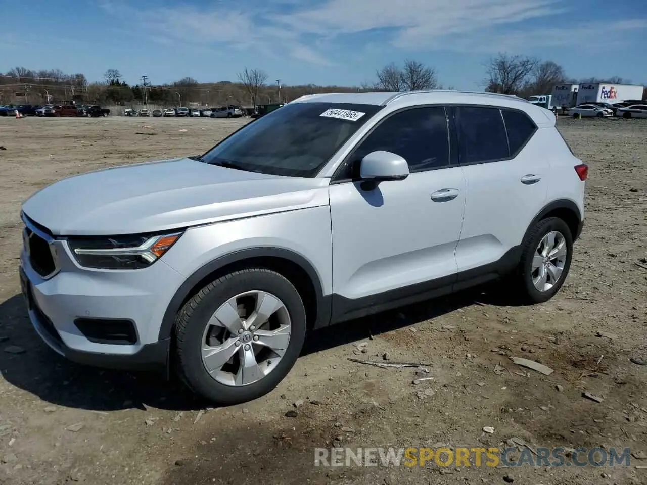 1 Photograph of a damaged car YV4AC2HK4L2338360 VOLVO XC40 2020