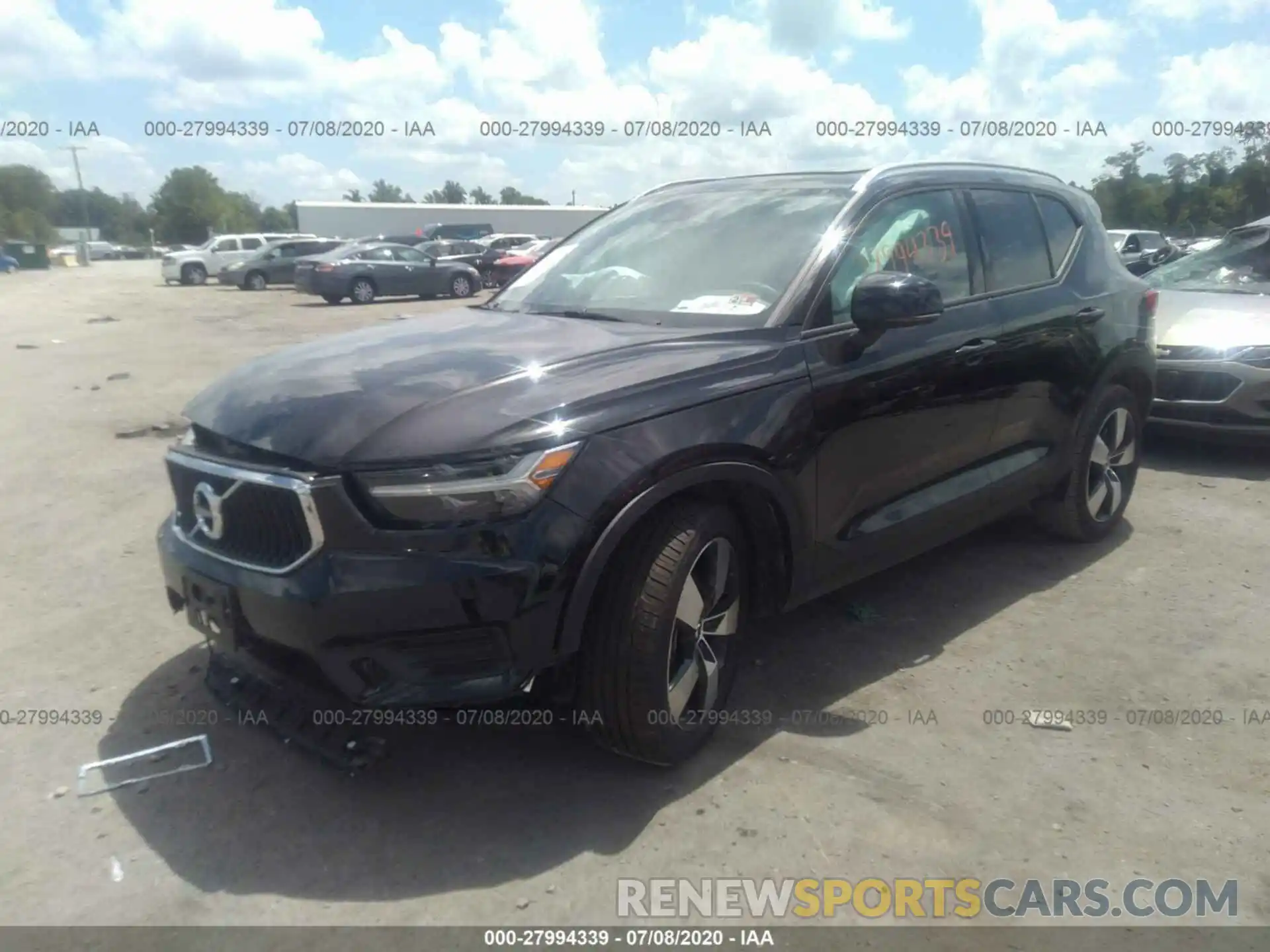 2 Photograph of a damaged car YV4AC2HK7L2292359 VOLVO XC40 2020