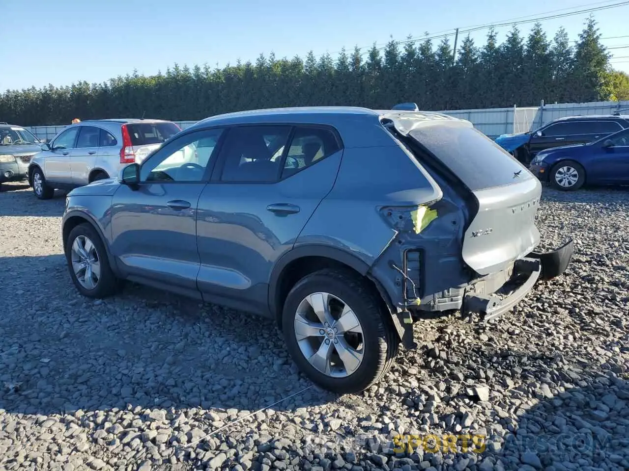 2 Photograph of a damaged car YV4AC2HK8L2210655 VOLVO XC40 2020