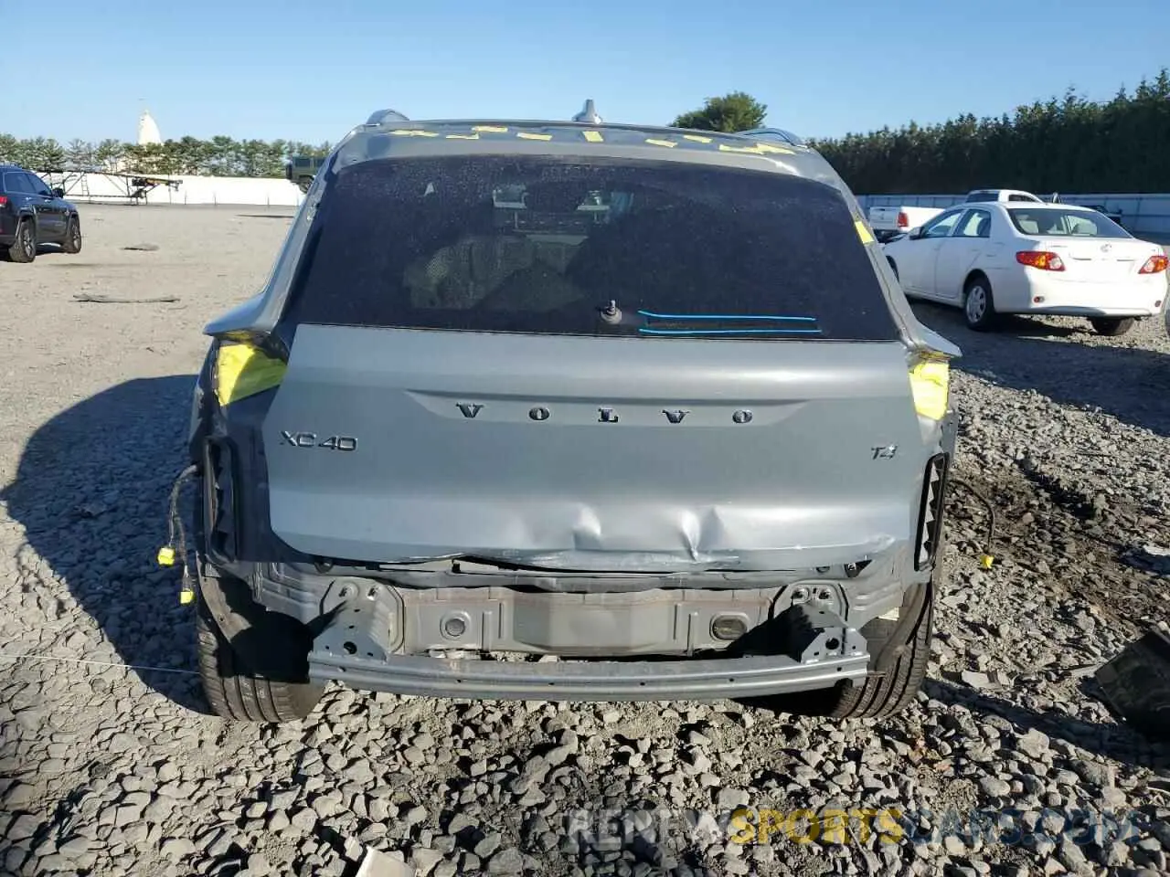 6 Photograph of a damaged car YV4AC2HK8L2210655 VOLVO XC40 2020