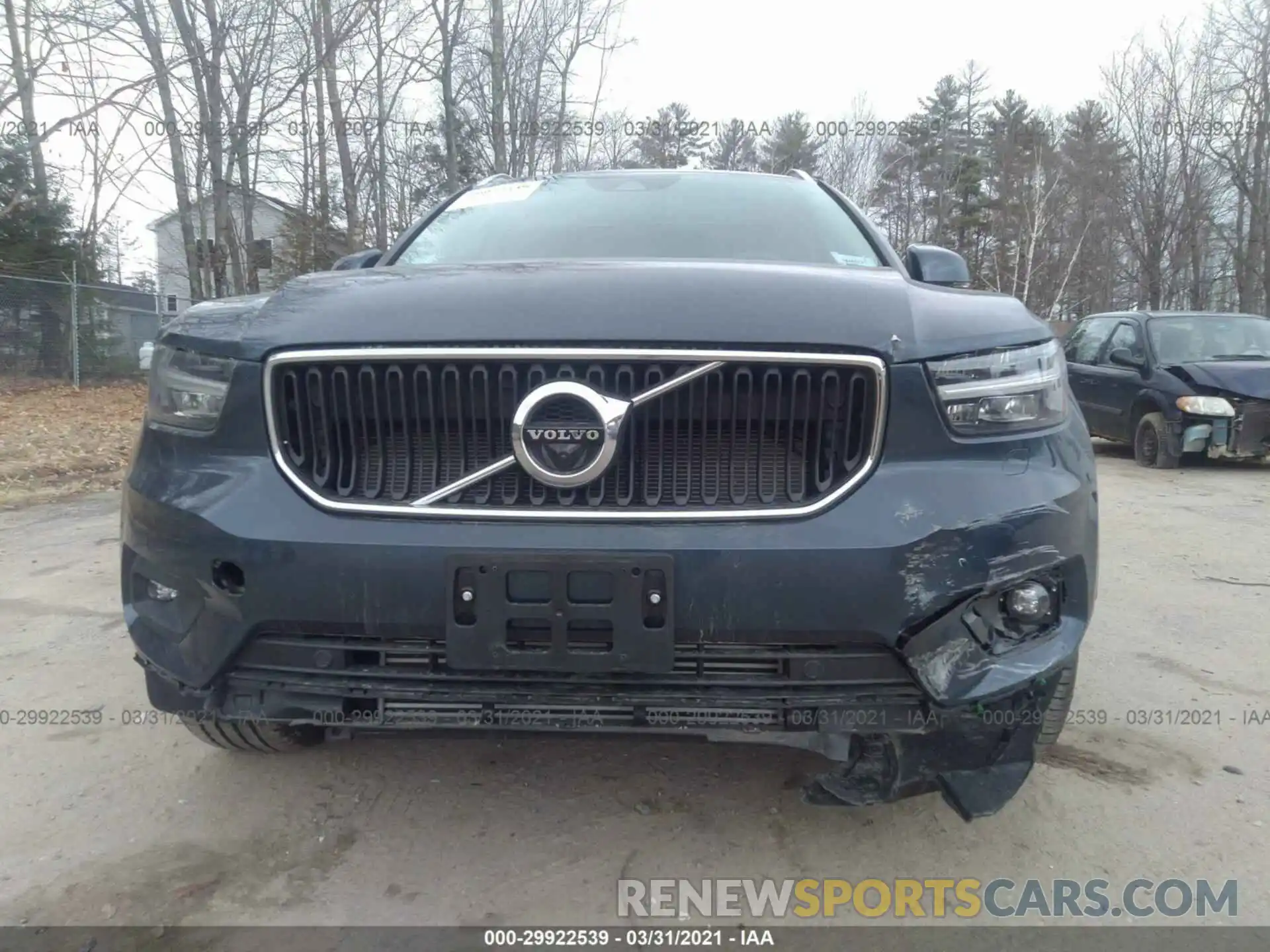 6 Photograph of a damaged car YV4162UK4M2404775 VOLVO XC40 2021