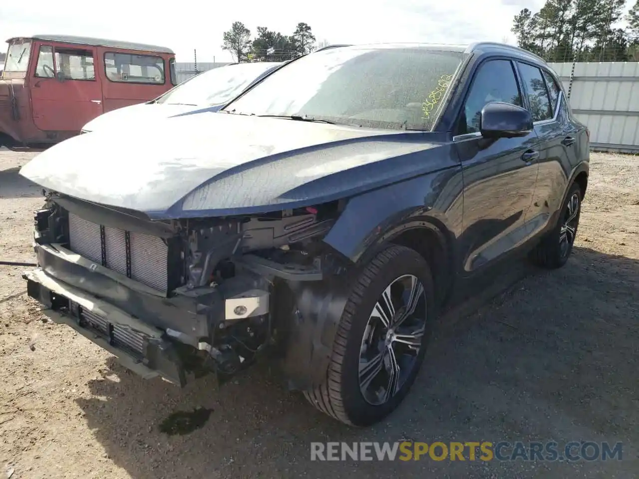 2 Photograph of a damaged car YV4162UL9M2548900 VOLVO XC40 2021