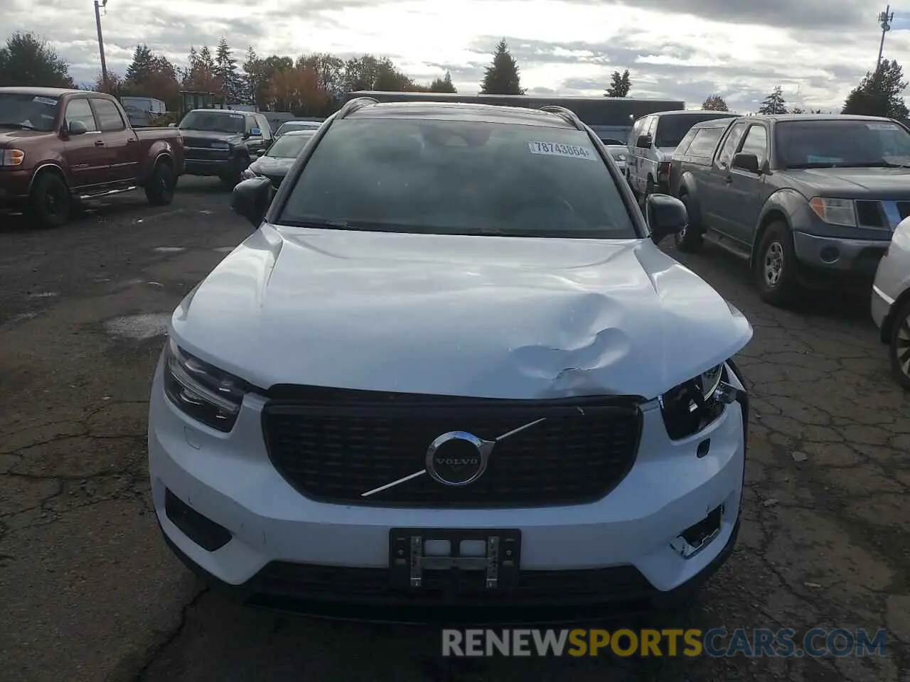 5 Photograph of a damaged car YV4162UM6M2547969 VOLVO XC40 2021